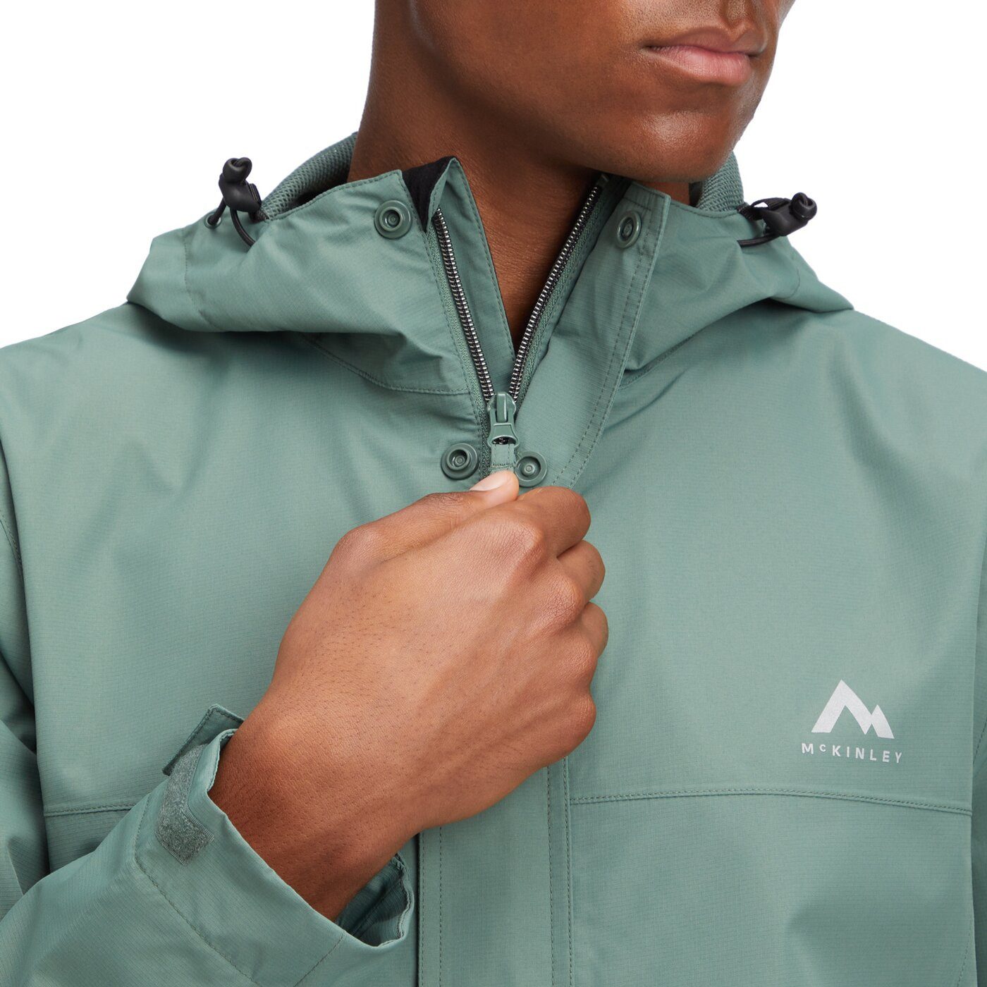 McKINLEY Funktionsjacke He.-Regenjacke Carlide II M GREEN DARK