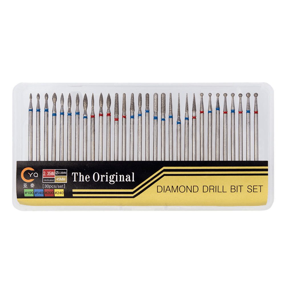 Excellent Solingen Maniküre-Pediküre-Set Diamant-Nagelfräser Set, 1-tlg.