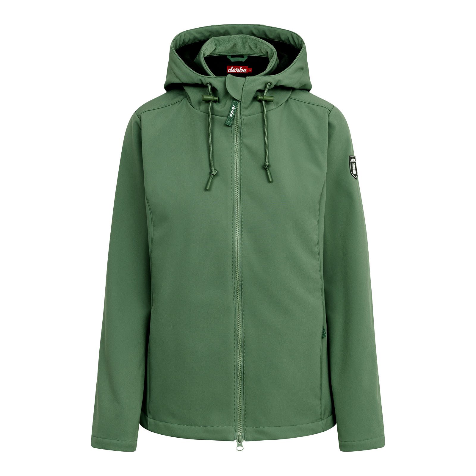 Derbe Softshelljacke Adeby mit gestepptem Einsatz