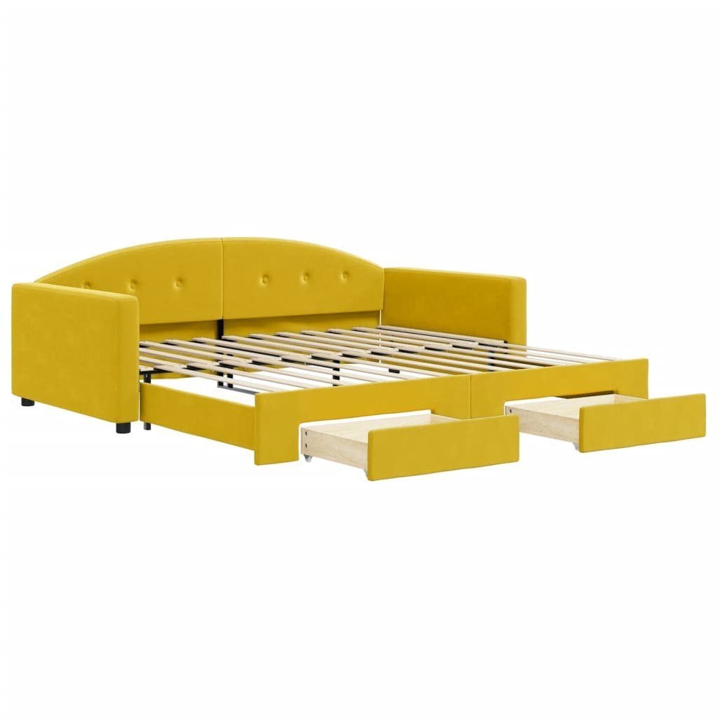 vidaXL Bett Tagesbett Ausziehbar mit Schubladen günstig online kaufen