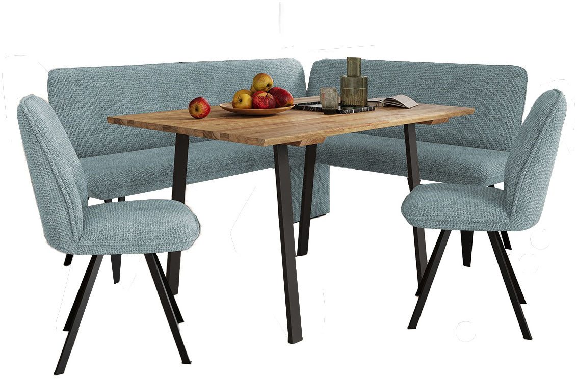 Home affaire Eckbankgruppe Mily Essecke, Sitzgruppe, Eckbankgruppe, Küchenbankgruppe, (Set, 4-tlg., 4er), BESTSELLER