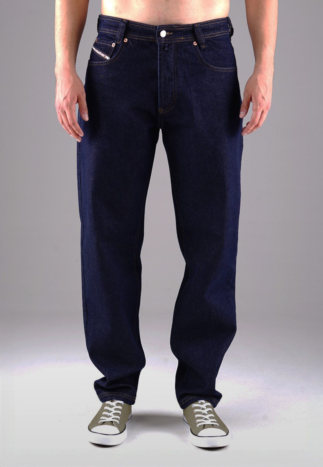 PICALDI Jeans 5-Pocket-Jeans Relax Fit Zicco 472 Dark Blue - Midnight Blue (1-tlg) Relax Carrot Cut