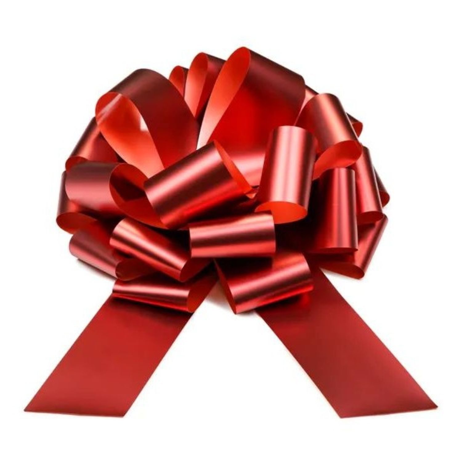 partydeco Hängedekoration Dekoschleife ø 30 cm, Rot