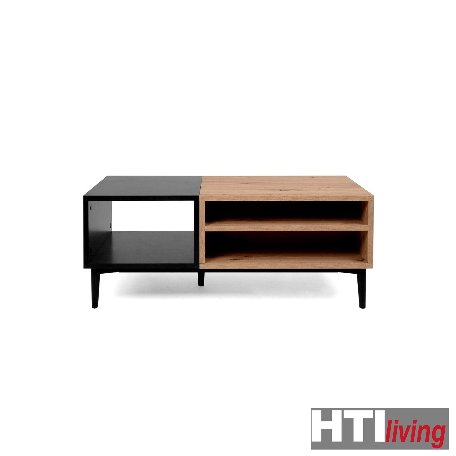 Couchtisch NOLA mit 2 Fächern und 1 Schublade von HTI-Living - HTI-Living