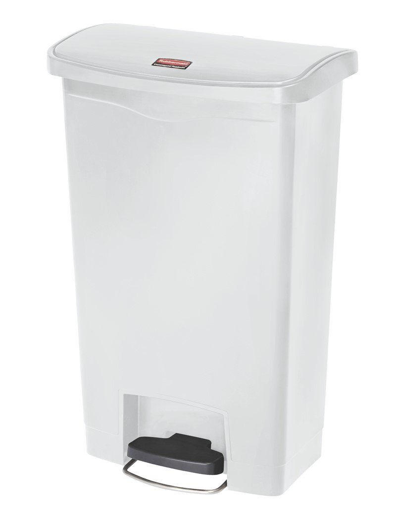 Rubbermaid Mülltrennsystem Rubbermaid Slim Jim® Step-On-Tretabfallbehälter, 49 l, Kunststoff