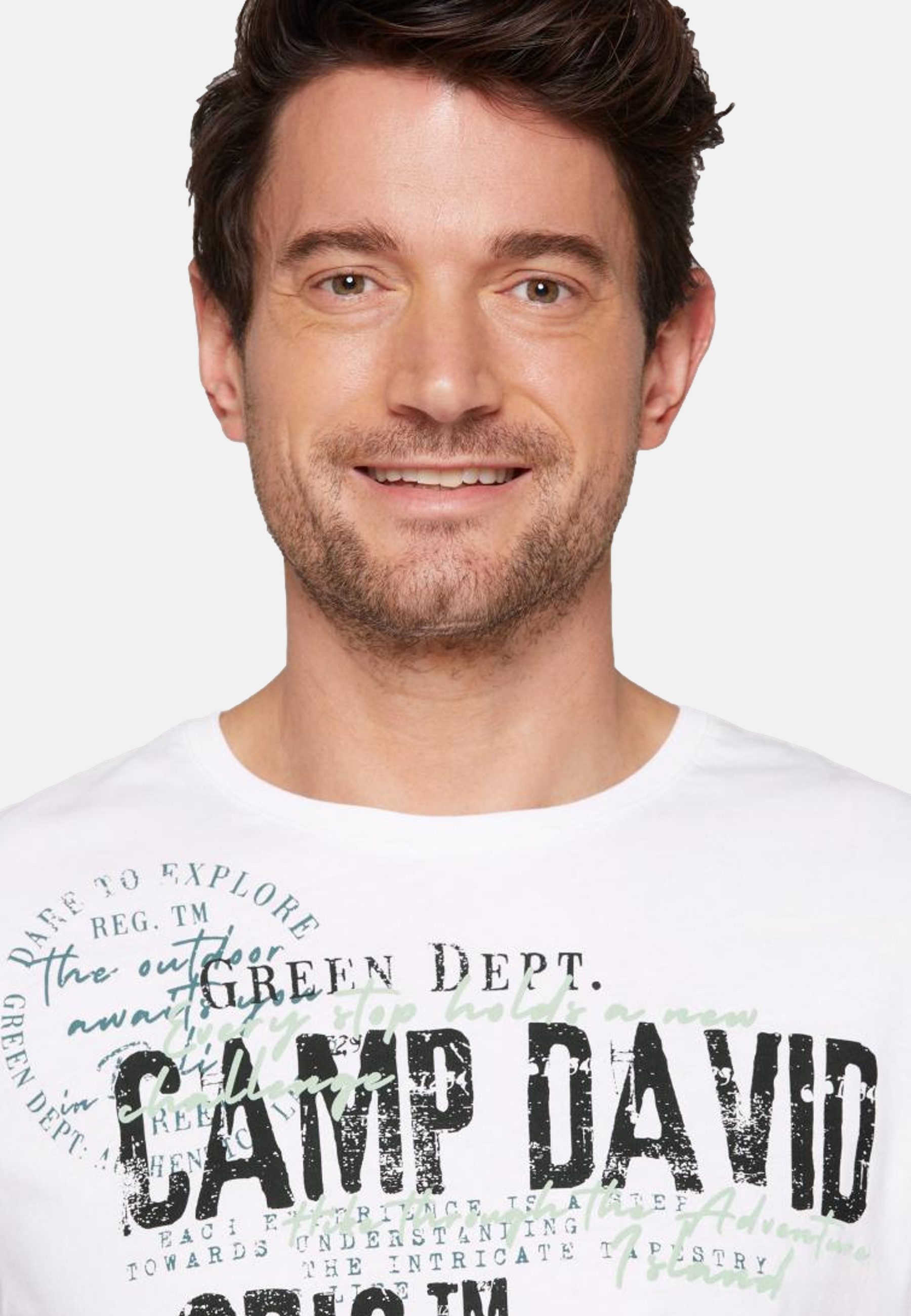 CAMP DAVID T-Shirt T-Shirt Kurzarmshirt (1-tlg., 1)
