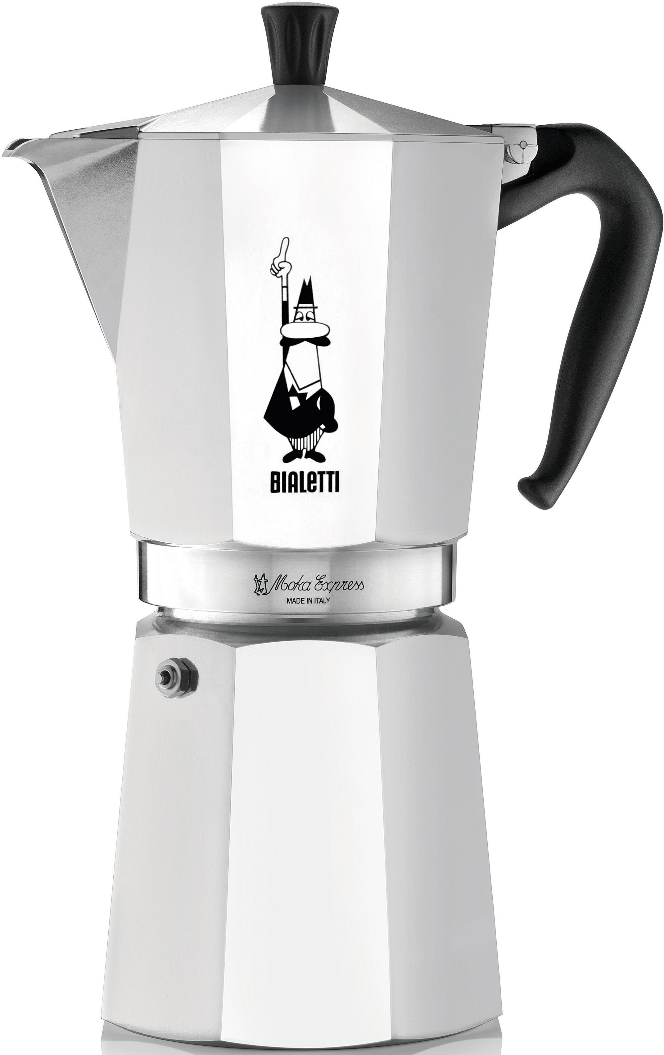 BIALETTI Espressokocher, 0,81l Kaffeekanne, Aluminium