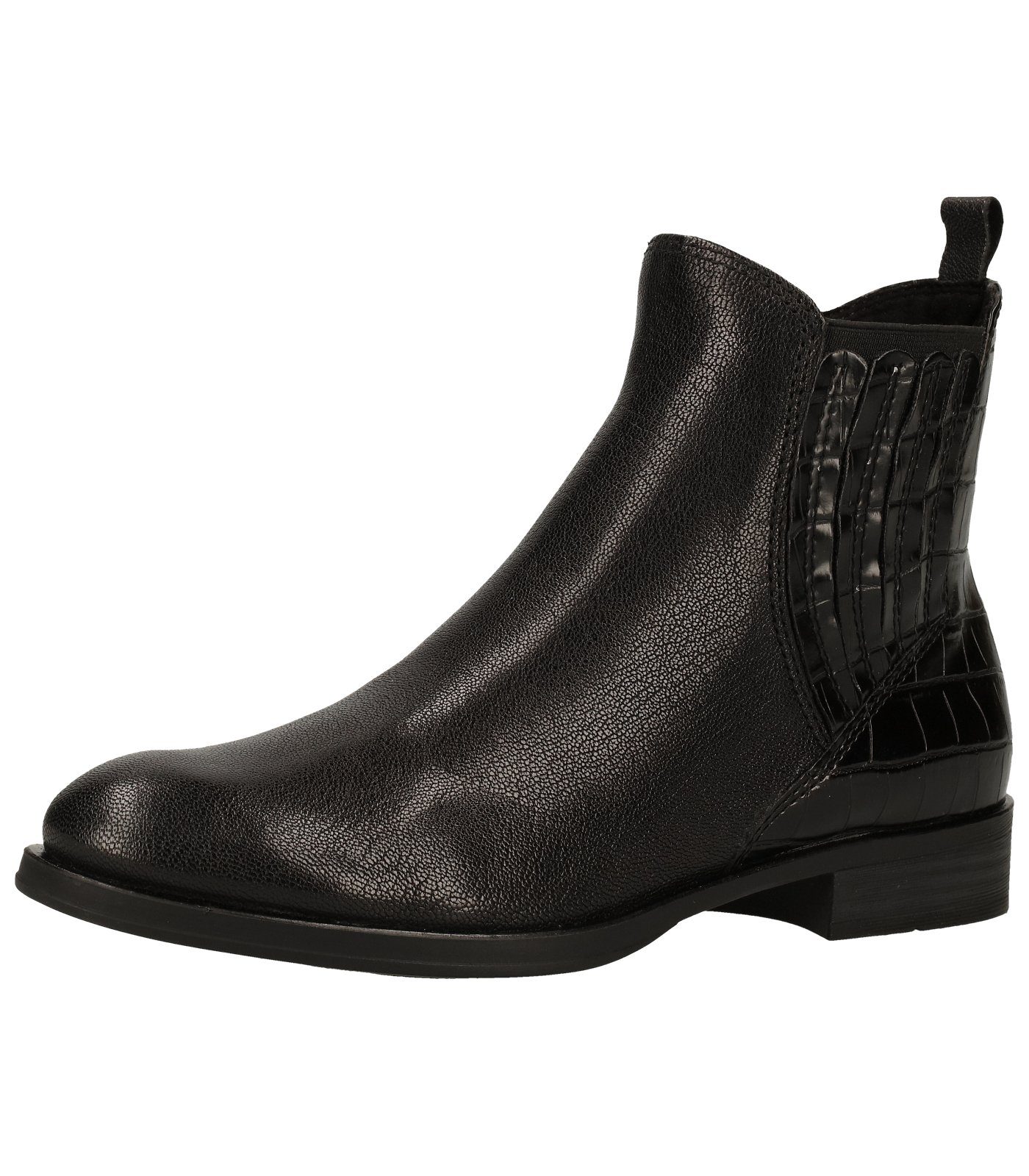 MARCO TOZZI Damen Stiefeletten Aus Leder Mit Absatz Und Reißverschluss – Elegant & Bequem