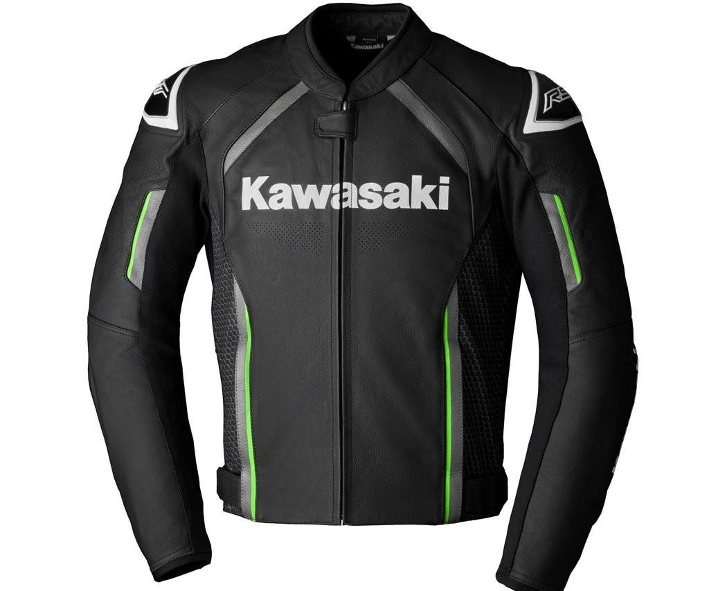 Kawasaki Motorradjacke Kawasaki Motorrad Lederjacke RIMINI