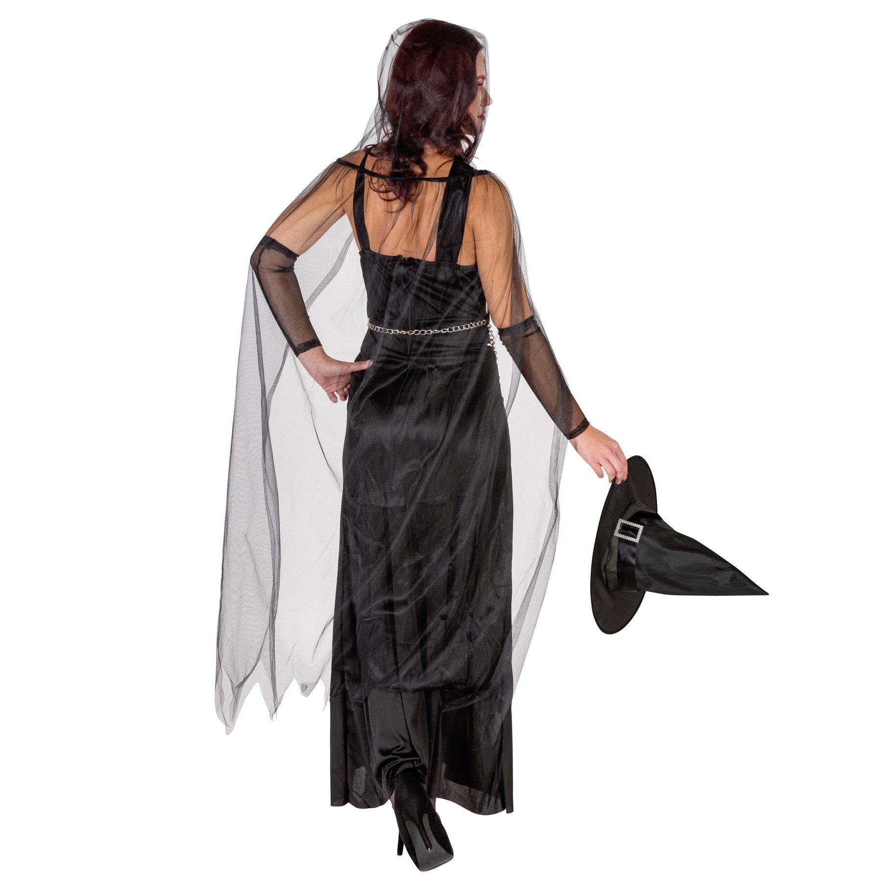 dressforfun Hexen-Kostüm Frauenkostüm Königin der Finsternis, Langes Kleid günstig online kaufen