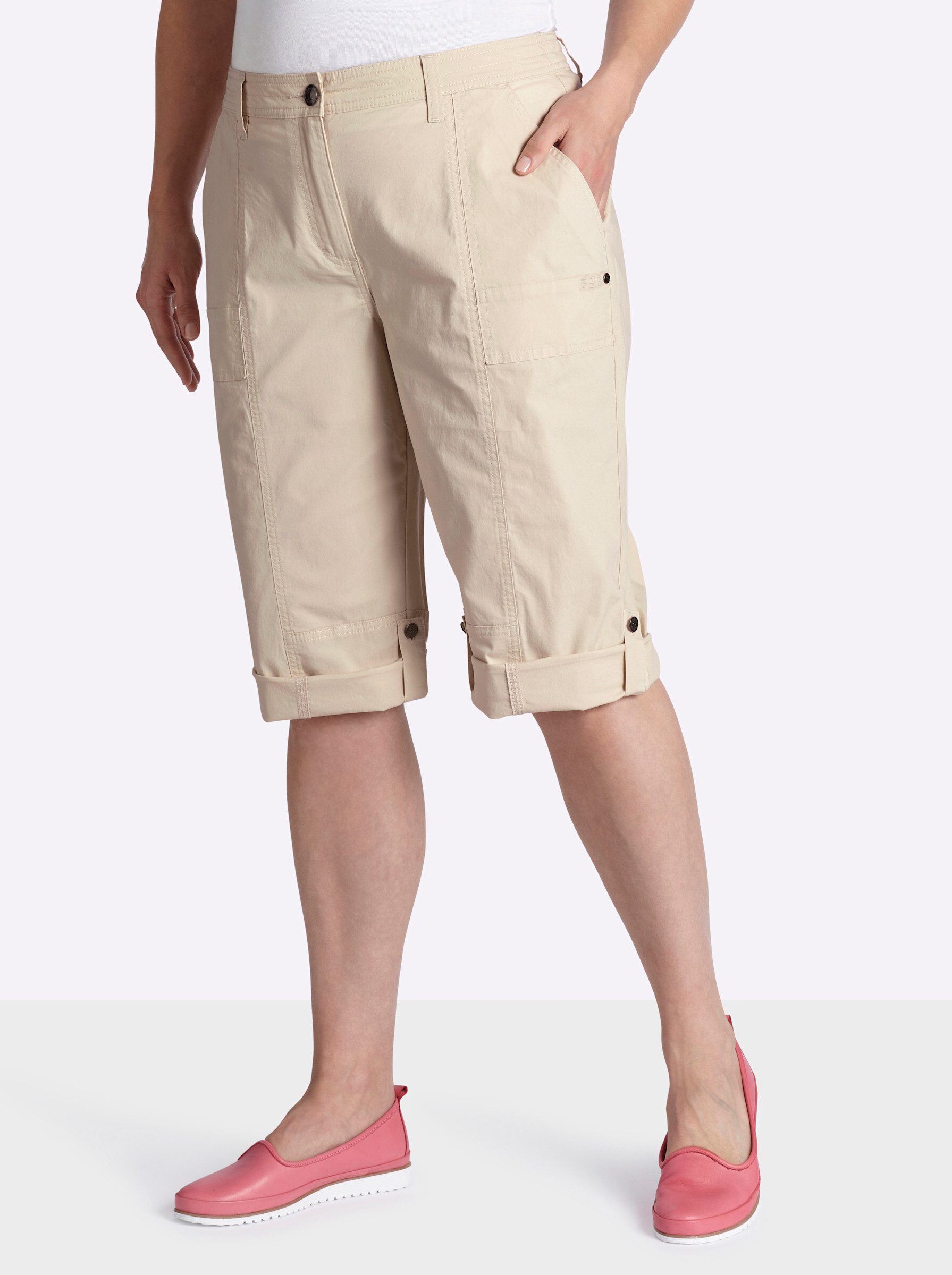 Sheego Shorts Hose kurz normal