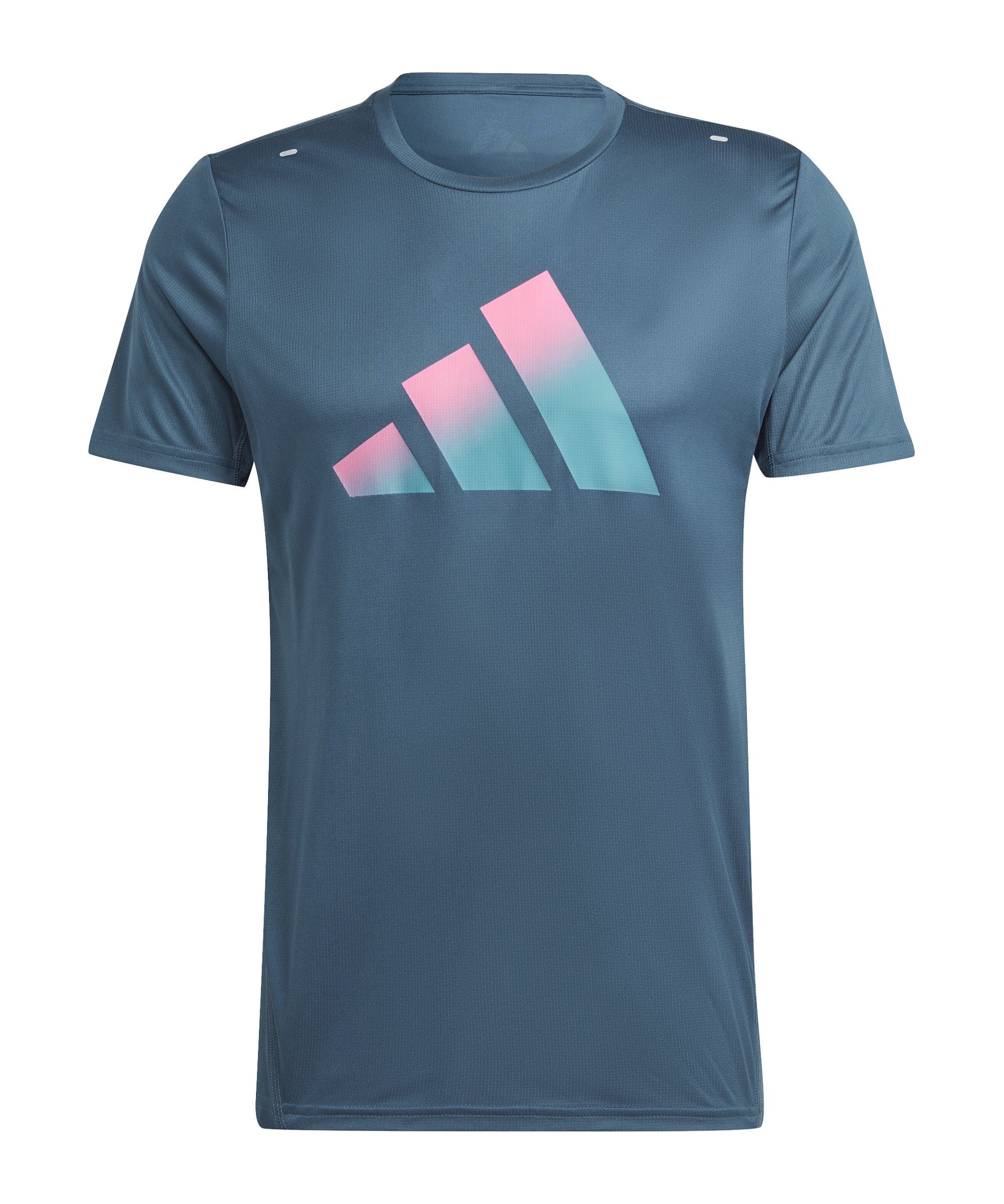 adidas Performance T-Shirt Run Icons 3Bar T-Shirt default
