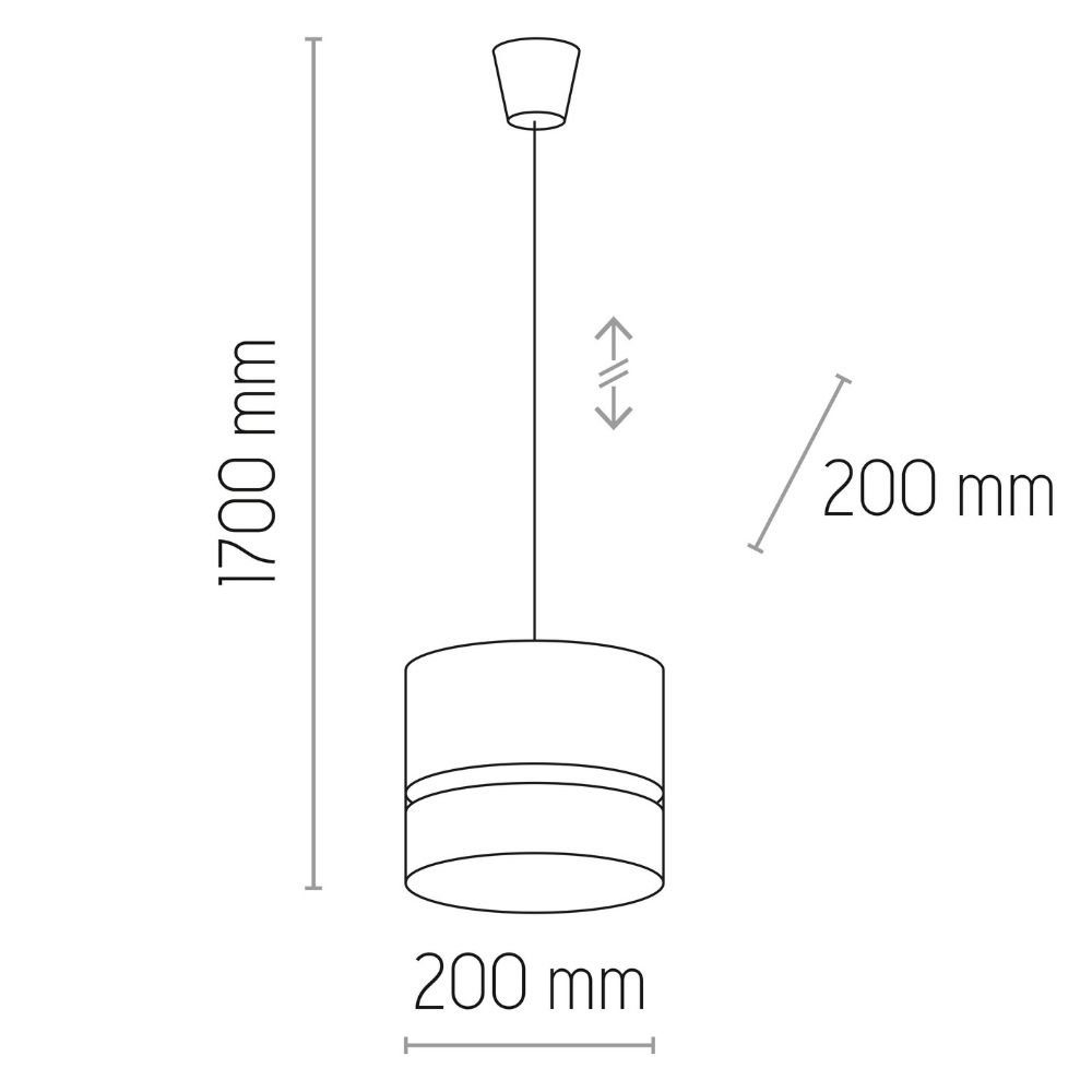 Jay Braun Weiß Leuchtmittel Hängeleuchte, E27 Pendellampe, enthalten: 200mm, und Angabe, Hängeleuchte, Pendelleuchte in Nein, Pendelleuchte warmweiss, keine famlights