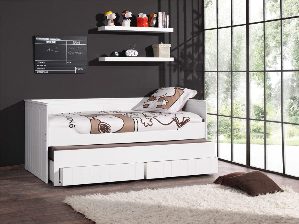 Vipack Einzelbett, (Made in Europe), Funktionelles Kojenbett mit 2 Liegeflä günstig online kaufen