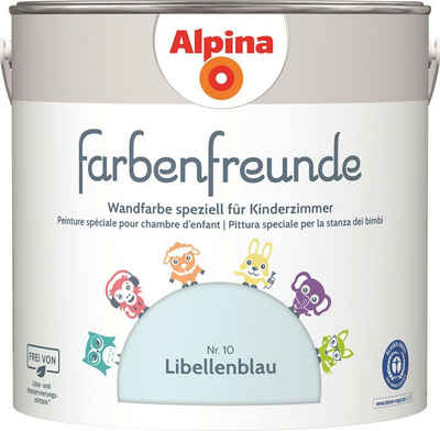 Alpina Wandfarbe farbenfreunde, für Kinderzimmer, matt, 2,5 Liter