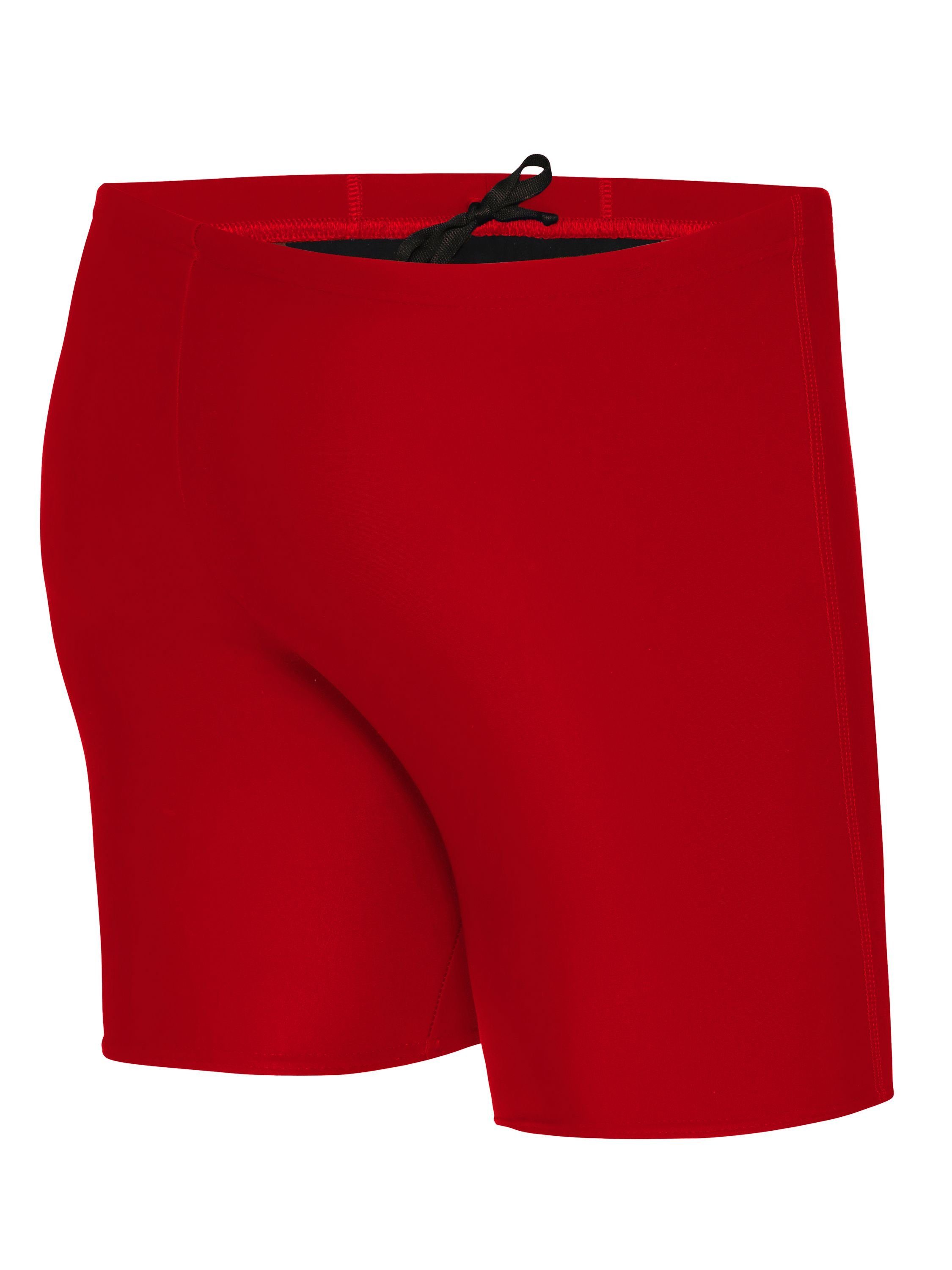 Ladeheid Beachshorts LA40-206 Rot Badeshorts Herren Schwimmhose Badeshorts Badehose