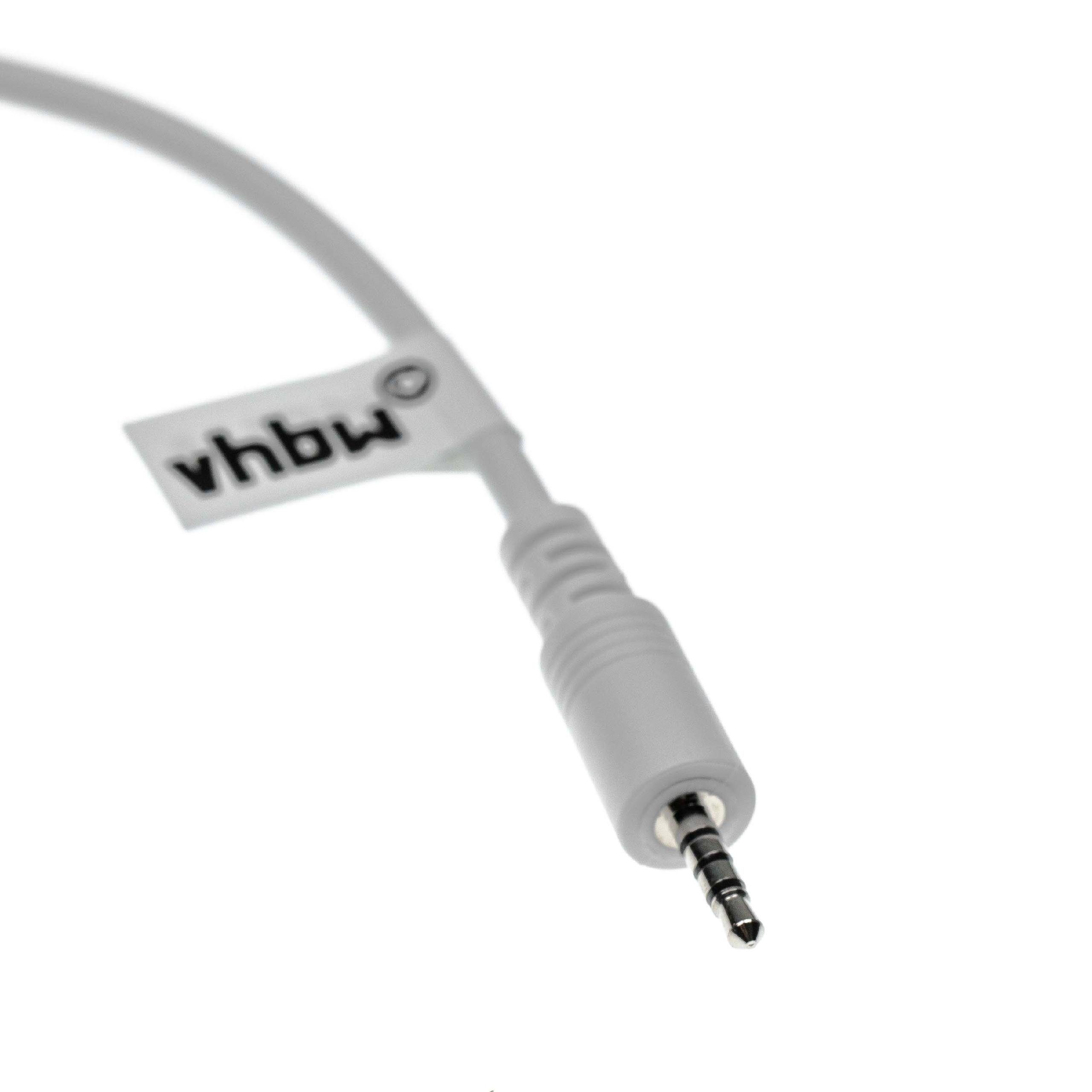 vhbw Premium BT passend Elektro-Kabel Kardon Harman Kopfhörer für