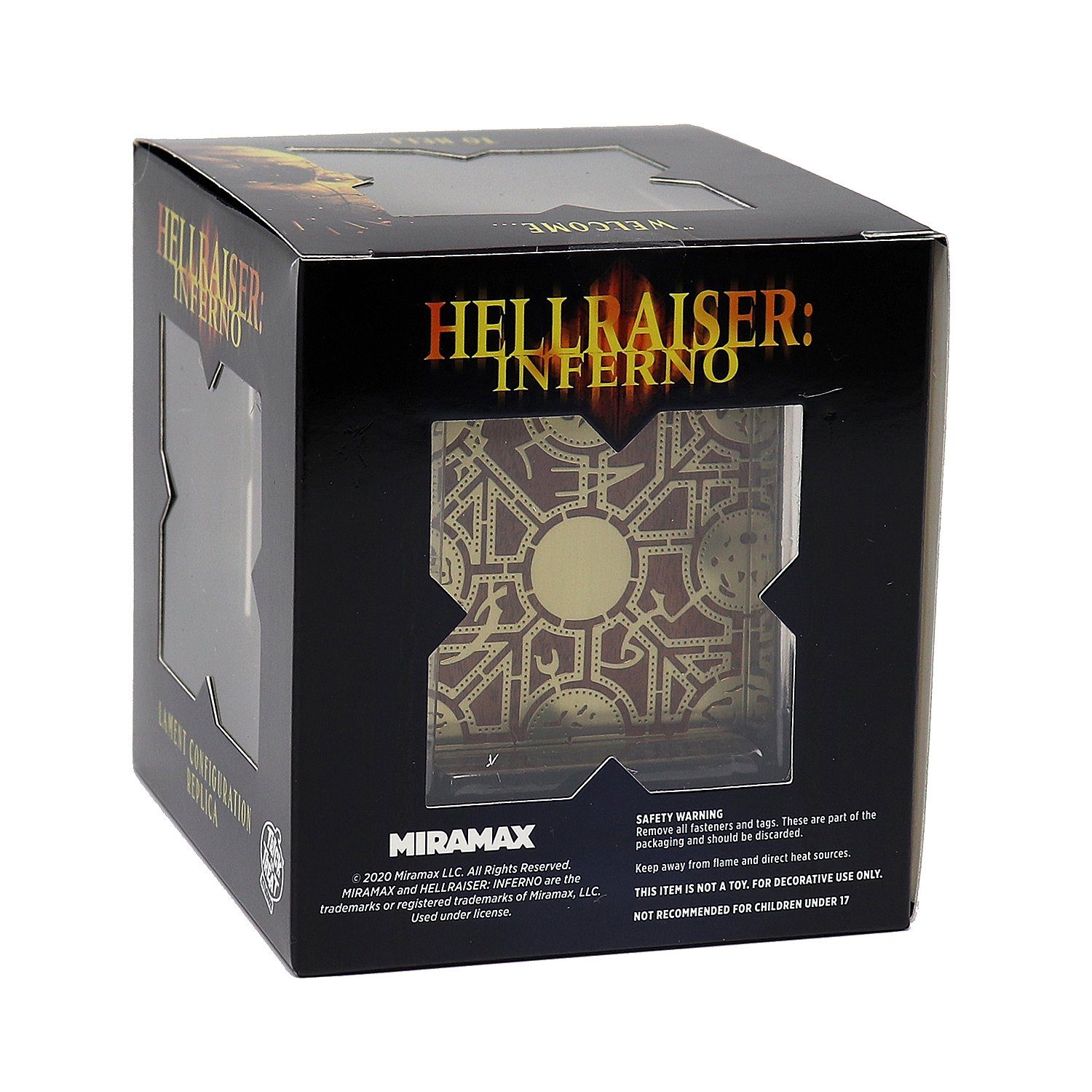 Hellraiser or Trick Dekoobjekt Inferno Lament Box Treat