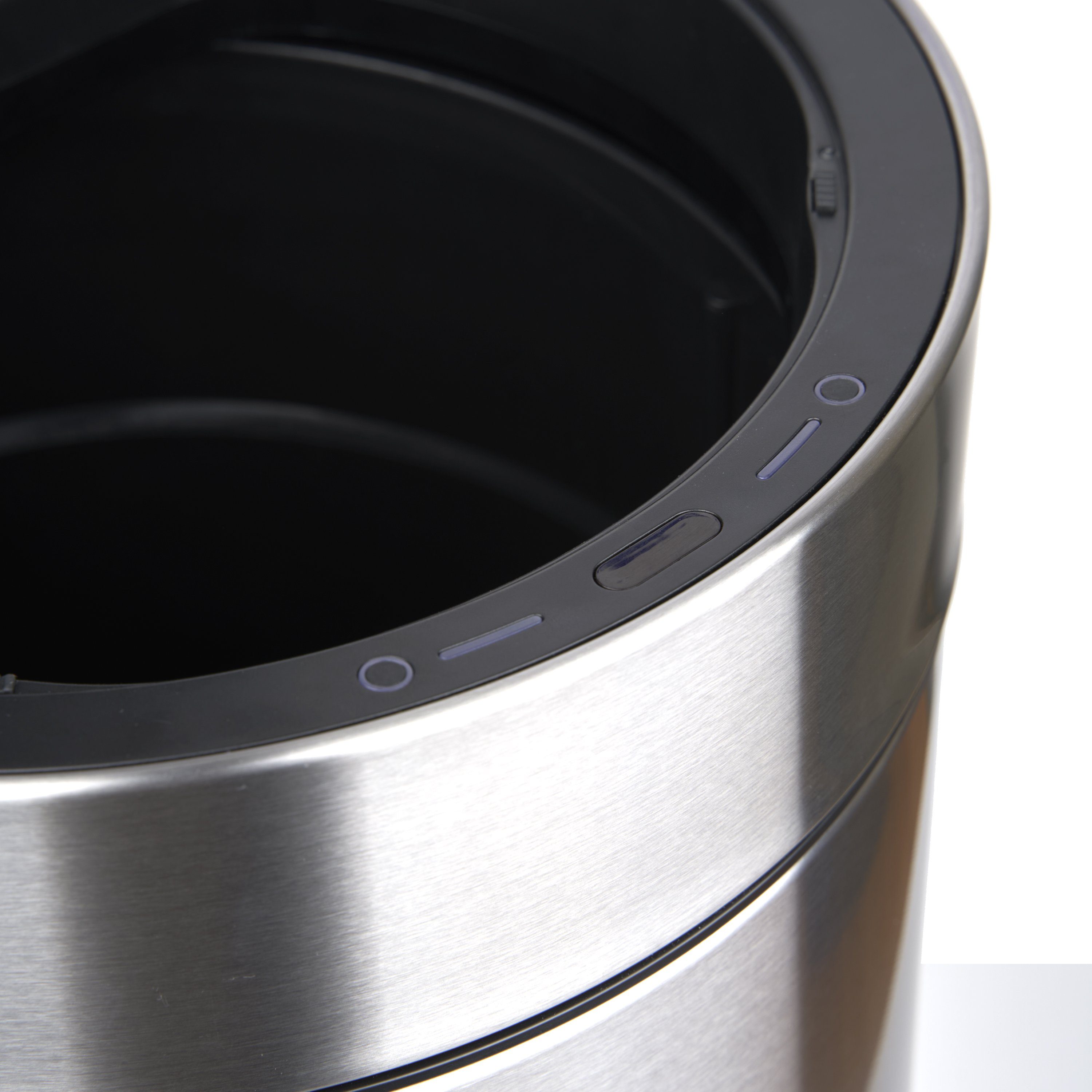 Ribelli Mülltrennsystem Sensor Mülleimer 30 L Grau Matte