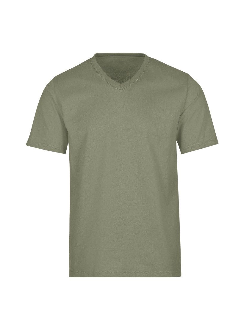 Trigema T-Shirt TRIGEMA V-Shirt DELUXE Baumwolle (1-tlg) – Bild 2 von 4