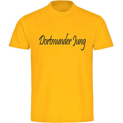multifanshop T-Shirt Herren Dortmund - Dortmunder Jung - Männer