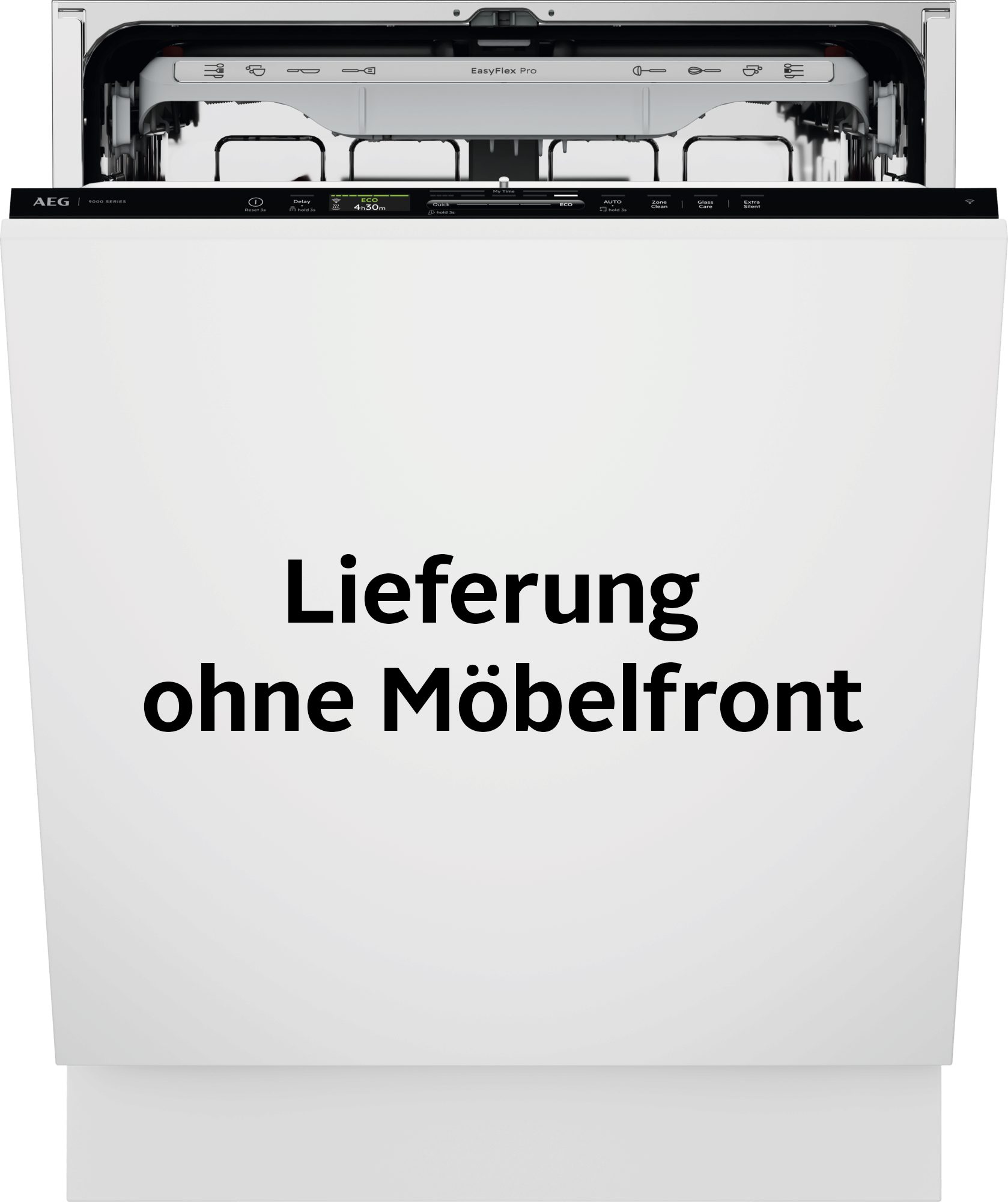 AEG vollintegrierbarer Geschirrspüler GI9200X2TC, 8,4 l, 14 Maßgedecke, Leise Spülmaschine 38 dB kraftvoll gegen Eingebranntes EEK A-10 %