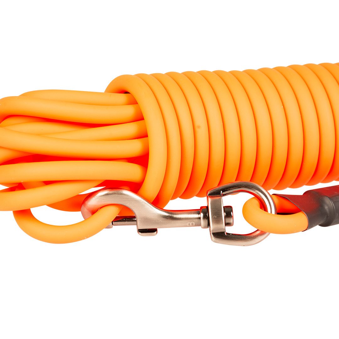 DUVO+ Schleppleine Duvoplus EXPLOR South Trackingleine PVC rund - neonorange, PVC