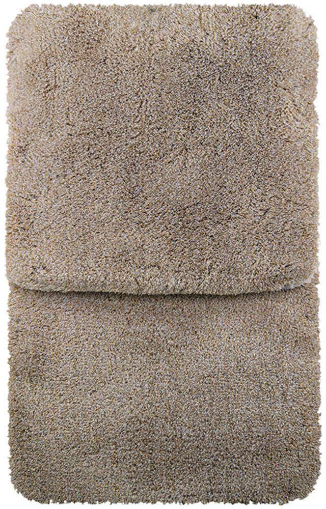 Kleine Wolke Badematte RELAX, Höhe 30 mm, rutschhemmend beschichtet, fußbodenheizungsgeeignet, Polyacryl, quadratisch, 2er-Set 50x50 cm / 55x85 cm, Badteppich, Uni Farben, rechteckig, rund & als Set erhältlich