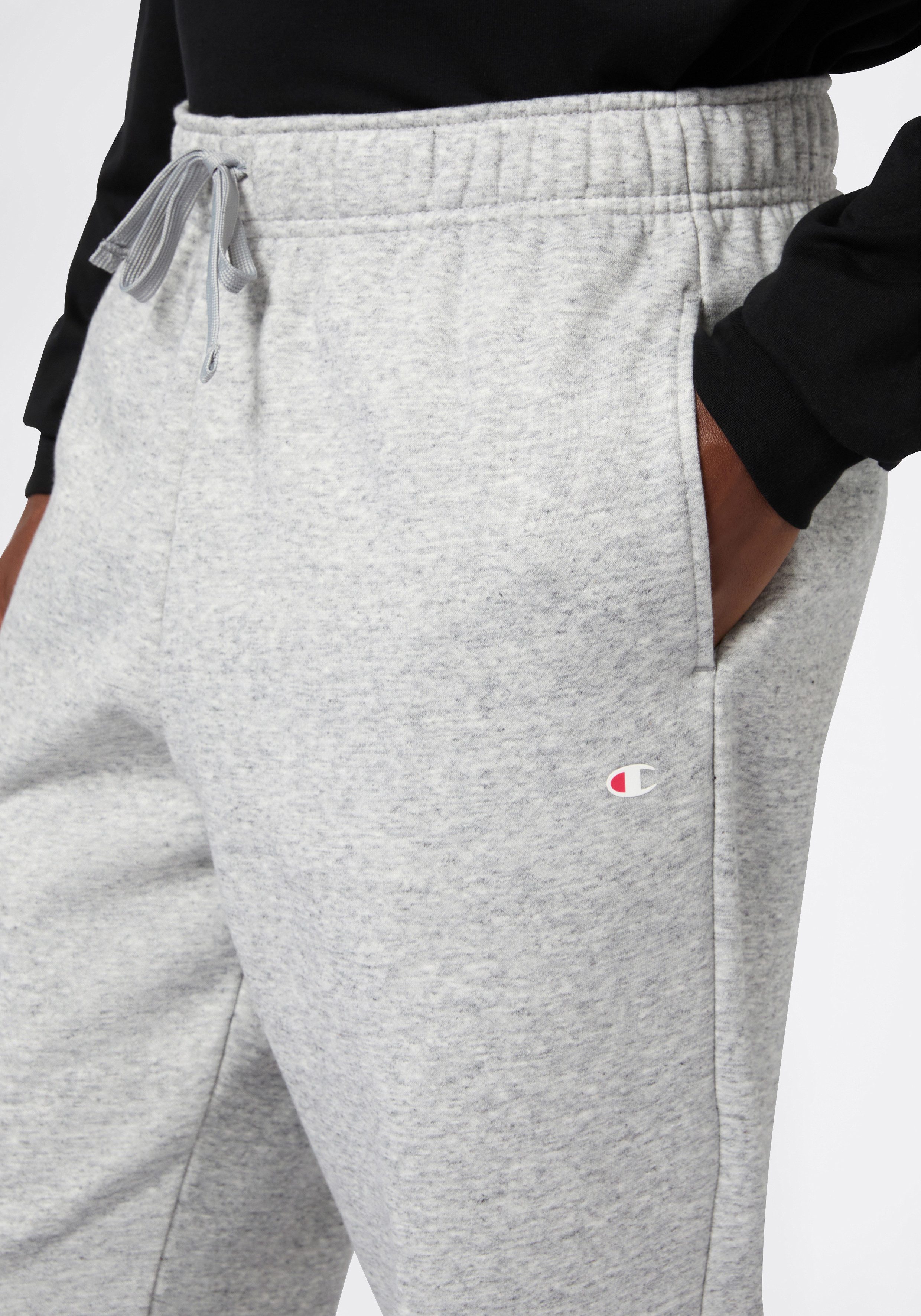 Champion Jogginghose ICONS Terry Straight Hem Pants mit geradem Saum, aus Baumwolle und Polyester, bequeme Passform