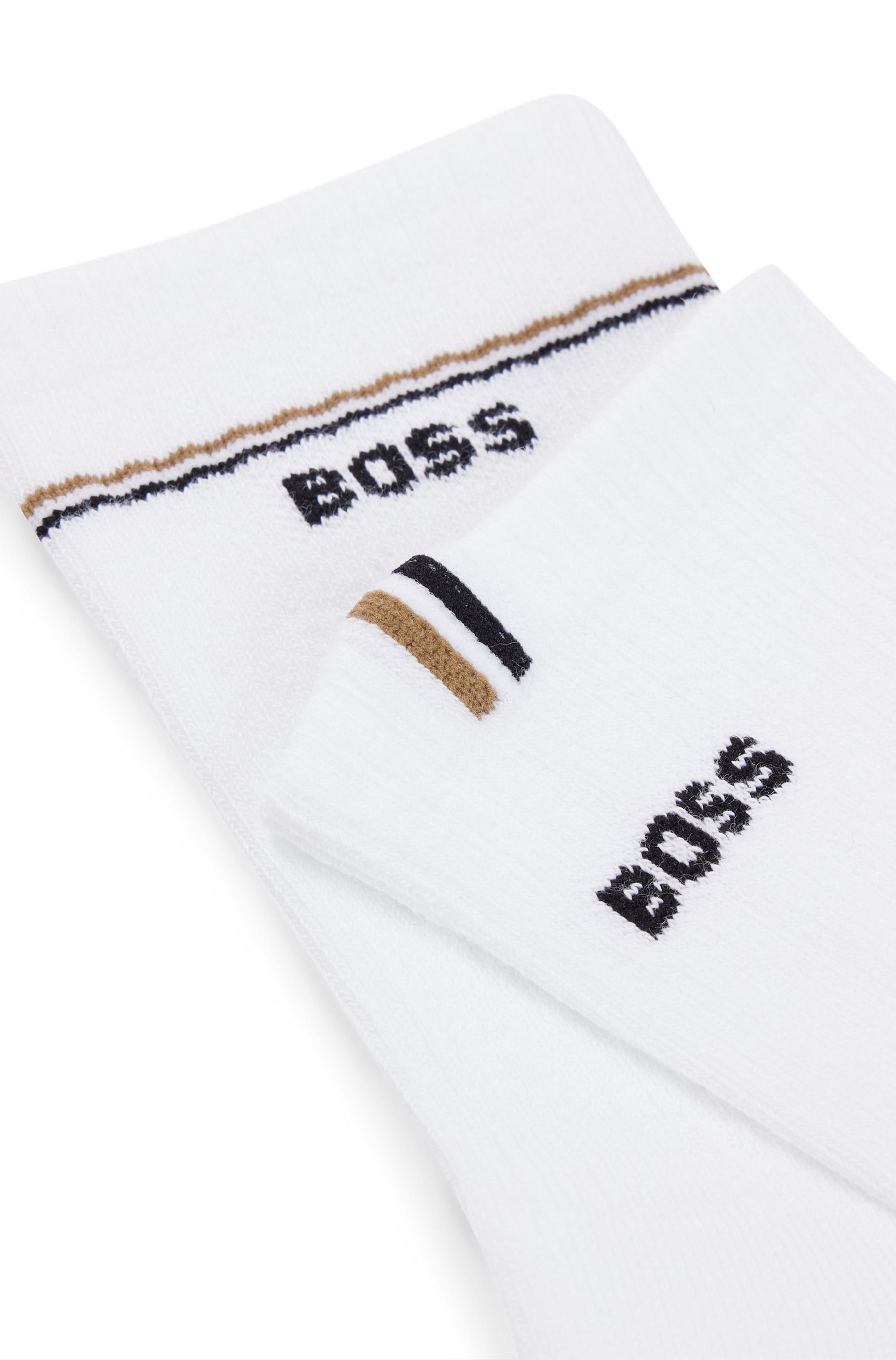 BOSS Socken 2P QS Iconic CC W (Packung, 2-Paar, 2er) mit BOSS-Logoschriftzu günstig online kaufen