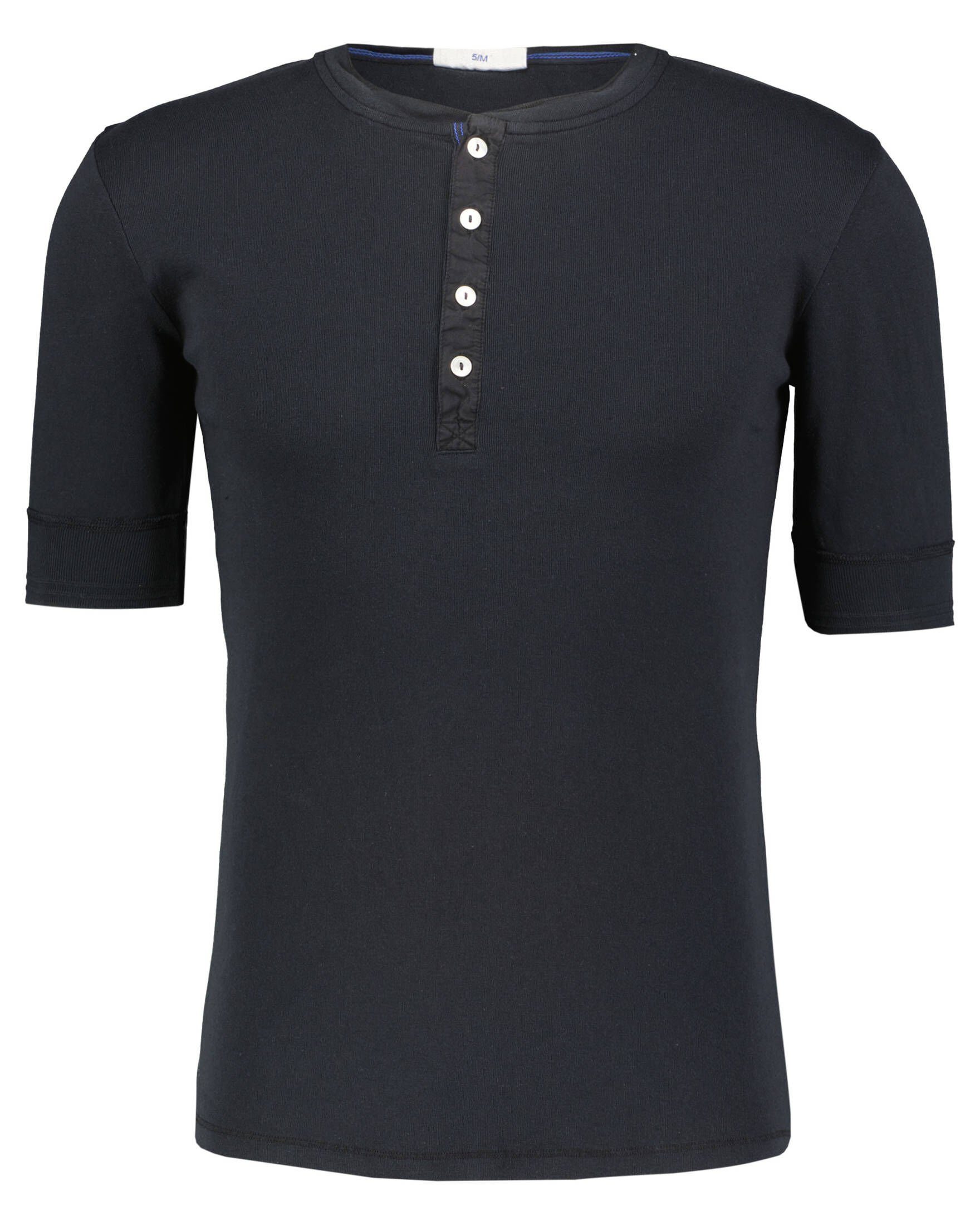SCHIESSER schwarz Loungewear-Shirt Schiesser (1-tlg) REVIVAL Kurzarm Herren (15) T-Shirt KARL-HEINZ