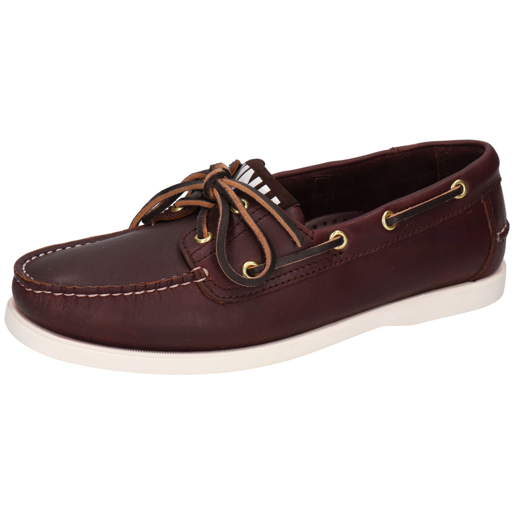 Melvin & Hamilton Baxter 1 Leder-Bootsschuhe für Herren Segelschuh Flache Absätze, Echtes Leder, Herausnehmbare Innensohle