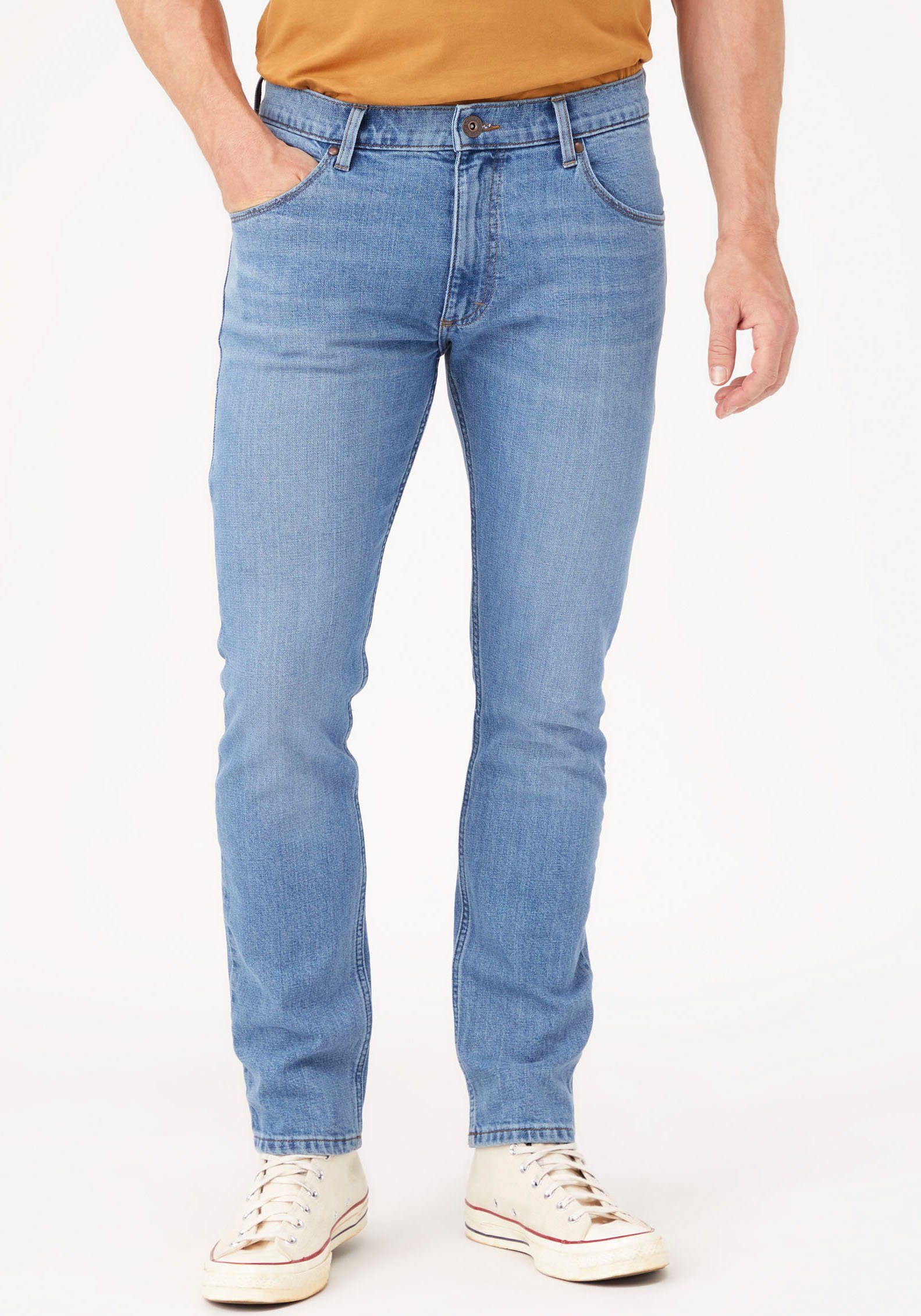 Wrangler Slim-fit-Jeans Authentic blue great Slim