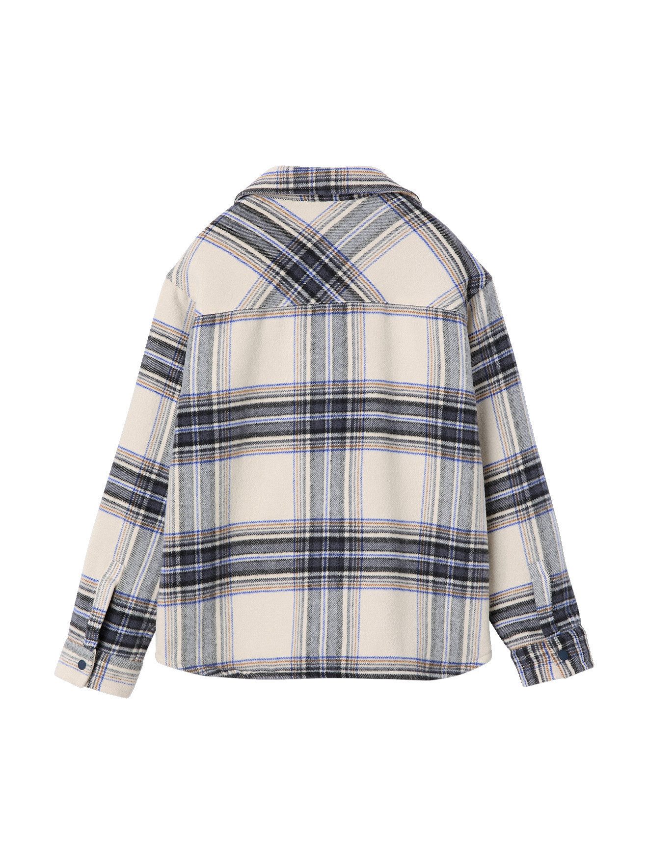 jonen Langarmhemd Flanellhemd Jungen mit Teddyfleece-Futter – Bild 2 von 5
