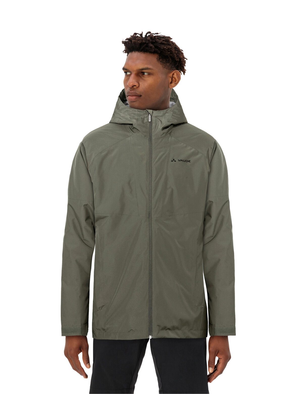 VAUDE Outdoorjacke SE Men's Morkon Wool Jacket (1-St) vielseitige Herrenjacke für die kalte Jahreszeit – Bild 3 von 4