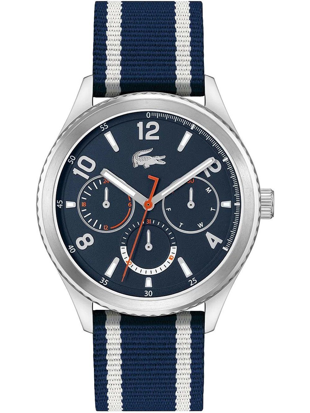 Lacoste Quarzuhr Lacoste 2011290 Deuce Herrenuhr 44mm 5ATM Lacoste 2011290 Deuce Herrenuhr 44mm 5ATM