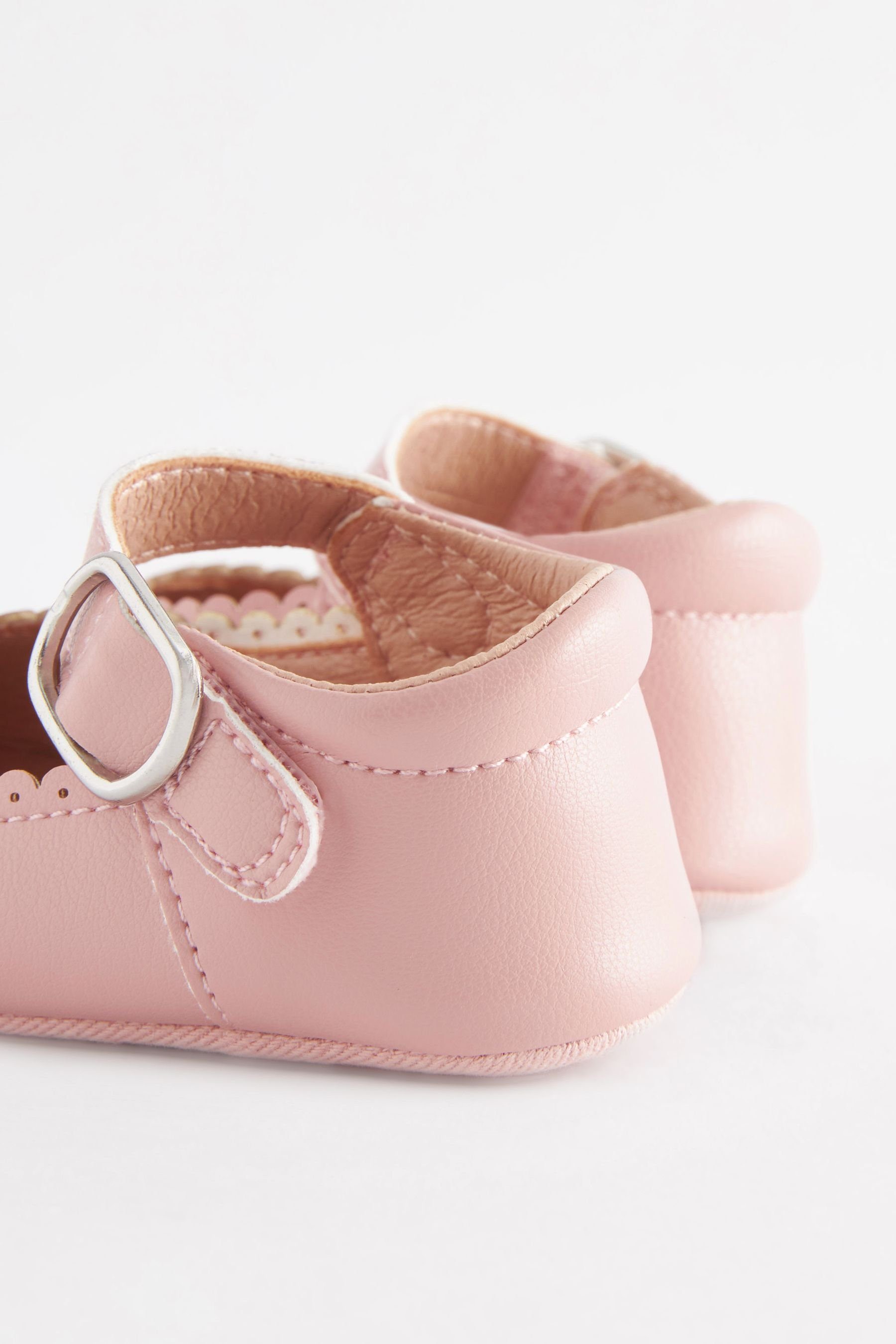 Mary-Jane-Babyschuhe Babystiefel (1-tlg) Pink Next