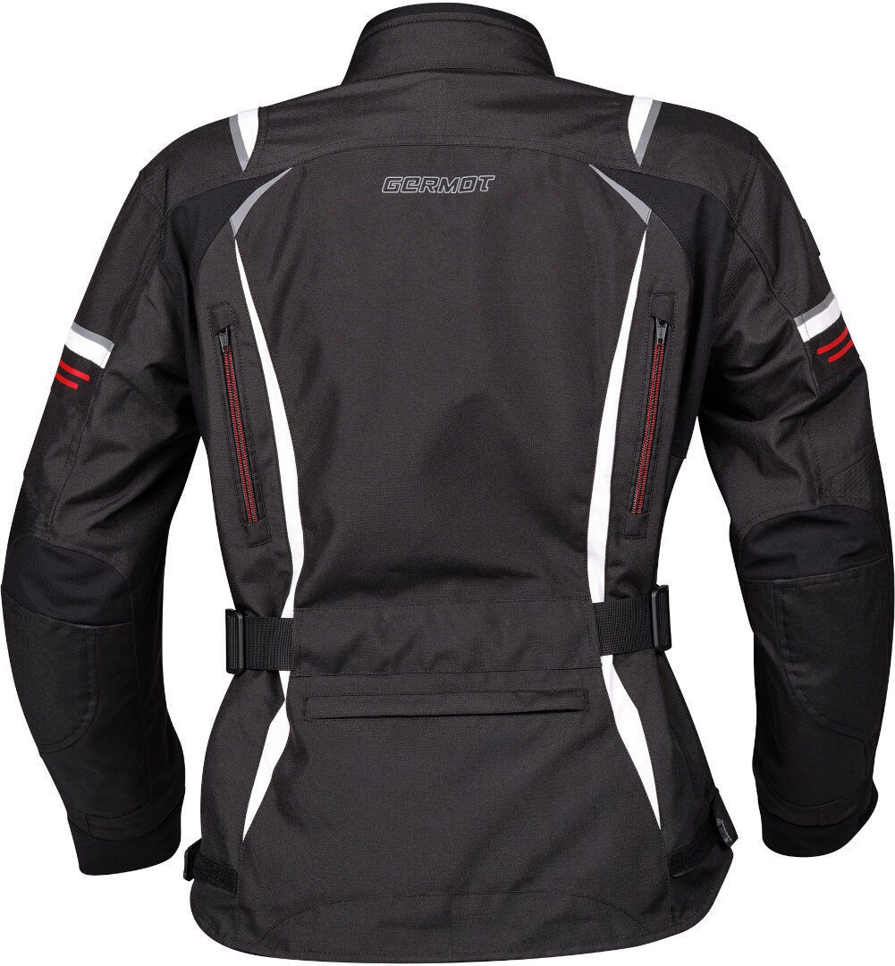 Germot Motorradjacke Aria wasserdichte Damen Motorrad Textiljacke herausnehmbares Innenfutter,wasserdicht