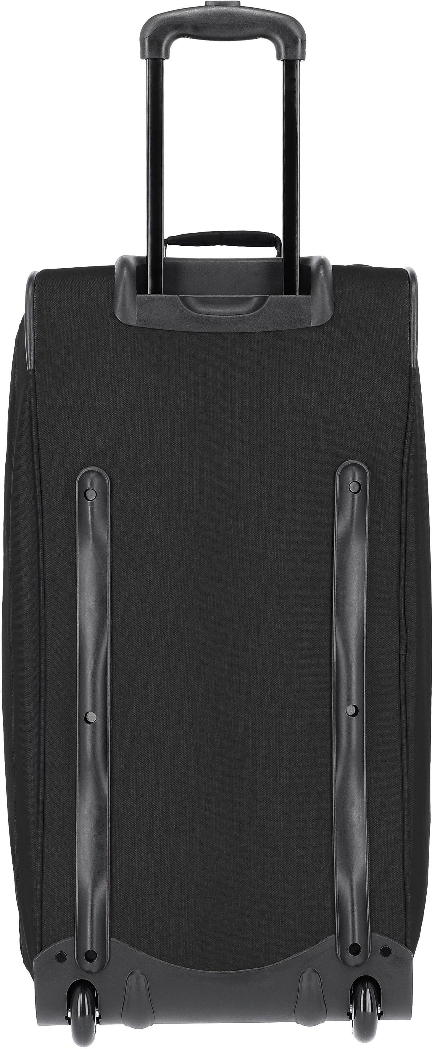 travelite Reisetasche Basics Fresh 71 cm Duffle Bag mit Rollen, große Duffle Bag aus strapazierfähigem Material, ideal als Reisegepäck