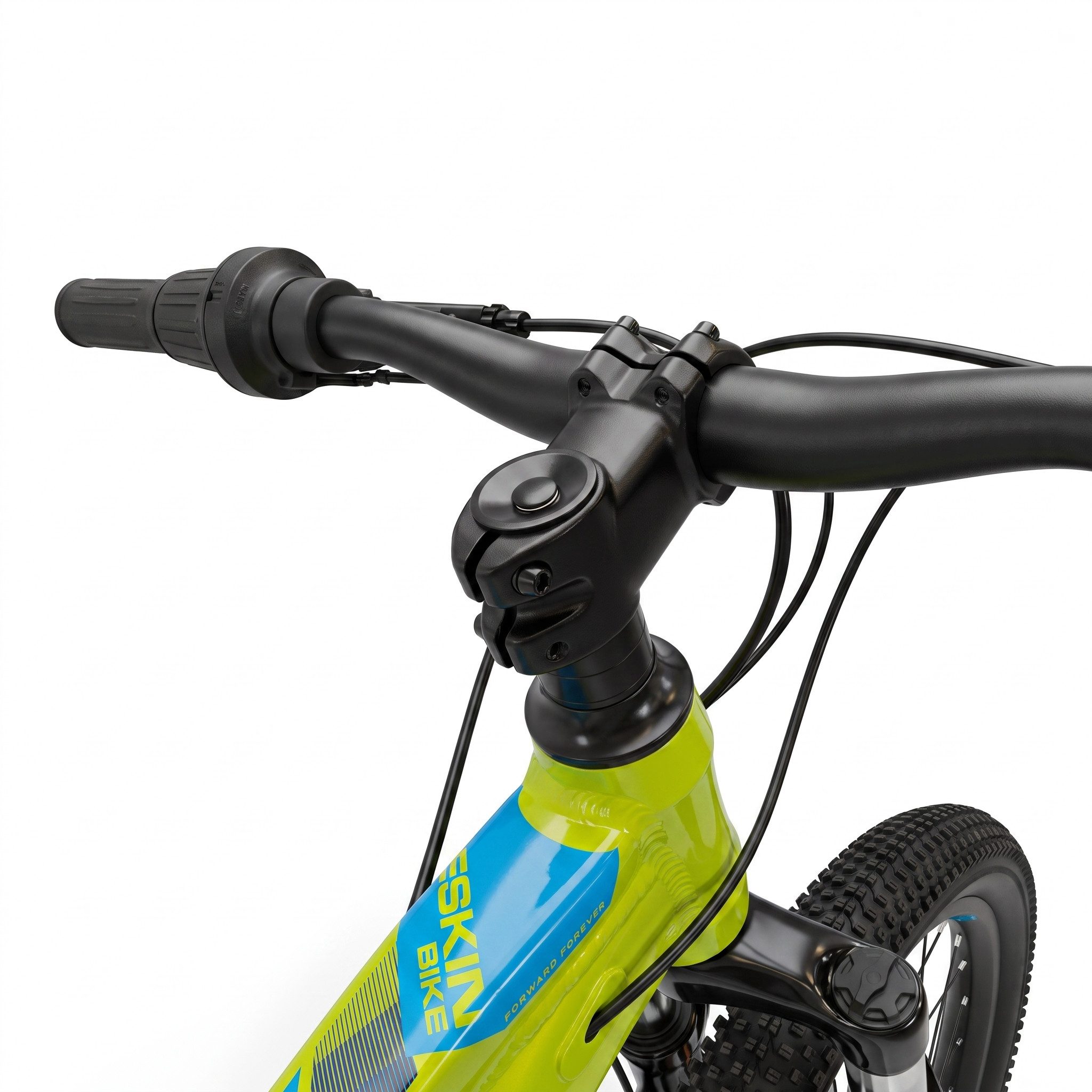 Keskin eBike Mountainbike Keskin MTB1 – 24 Zoll Mountainbike – leichter Aluminium-Rahmen, 21 Gang Shimano RD-TY300/EF500 Schaltwerk, Kettenschaltung, (Aluminiumrahmen, mechanischen Scheibenbremsen), mit 24"x 2,35" Luftreifen ideal für Gelände und Alltag