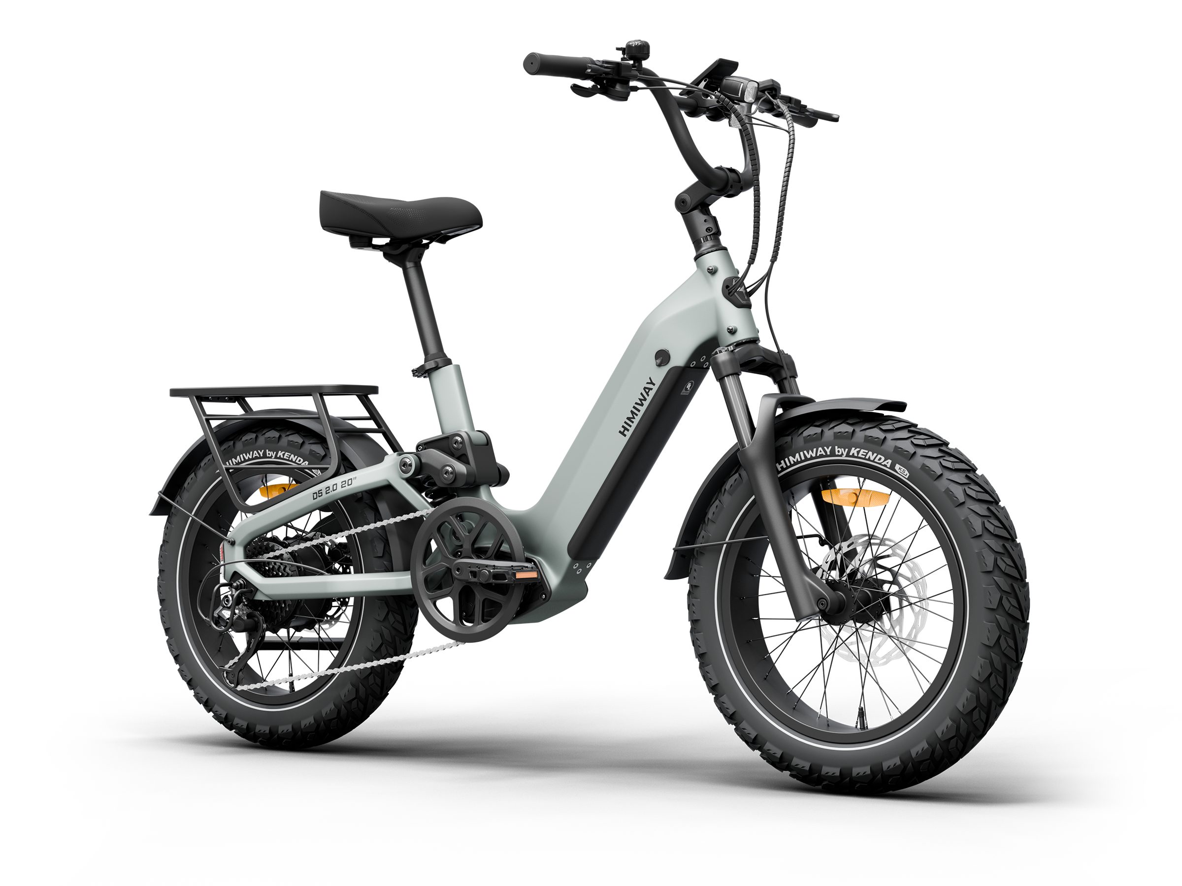 DOTMALL E-Bike Cityrad Himiway D5 2.0 20" E-Bike 48V 15Ah Akku 250W 90Nm Motor, Heckmotor, 720 Wh