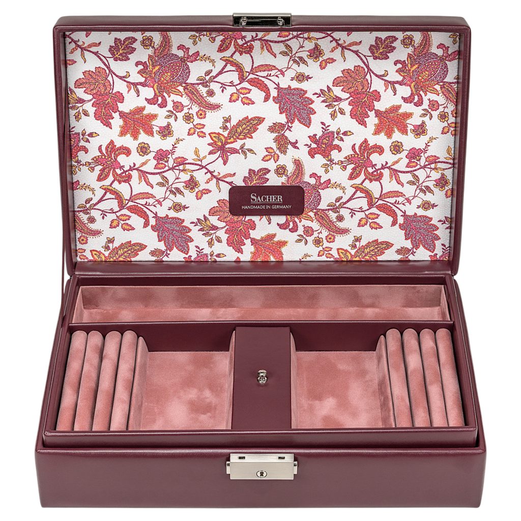Sacher Schmuckkasten Ilka, Handgefertigt in Deutschland