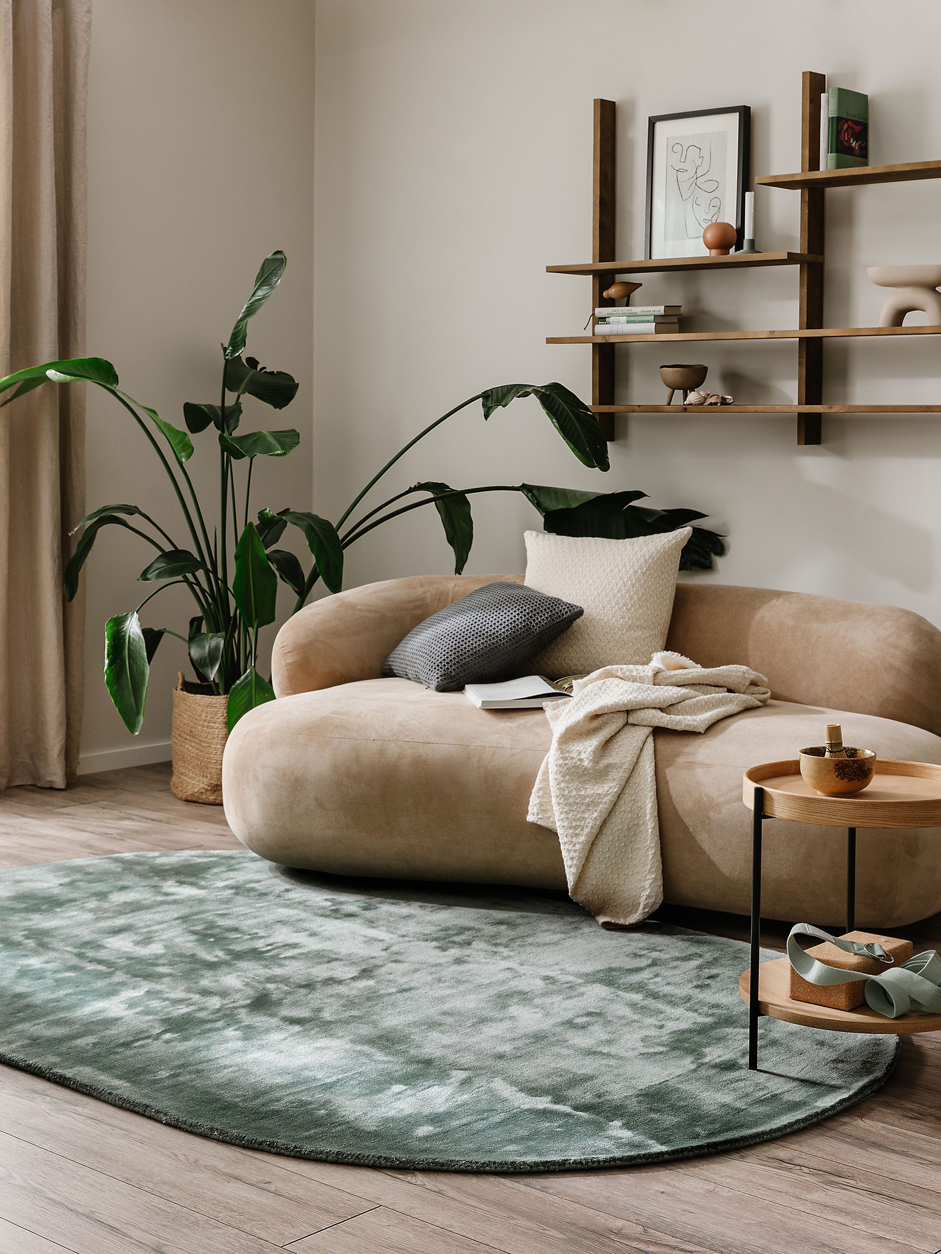 benuta Teppich Nela, oval, Höhe: 6 günstig online kaufen