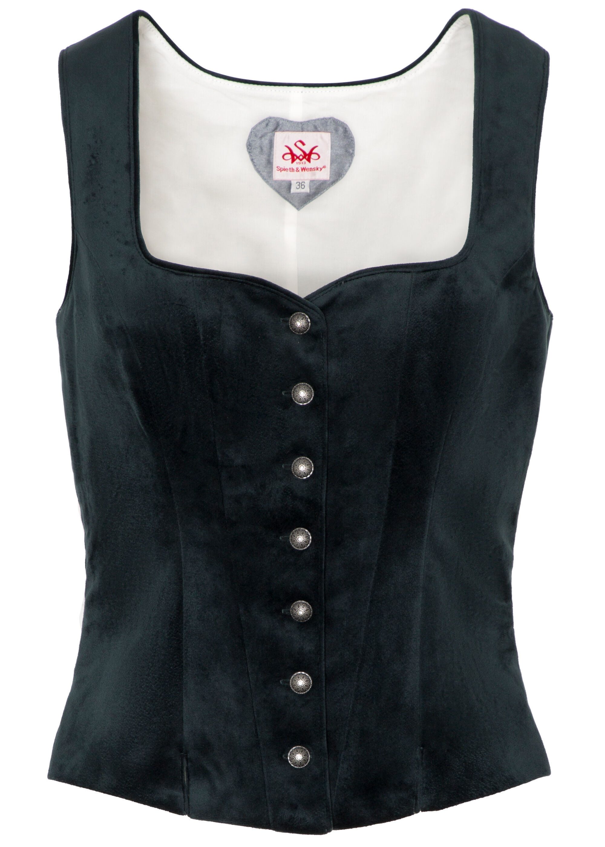 Spieth & Wensky Trachtenweste Esslingen (1-tlg) mit eleganter Knopfleiste günstig online kaufen