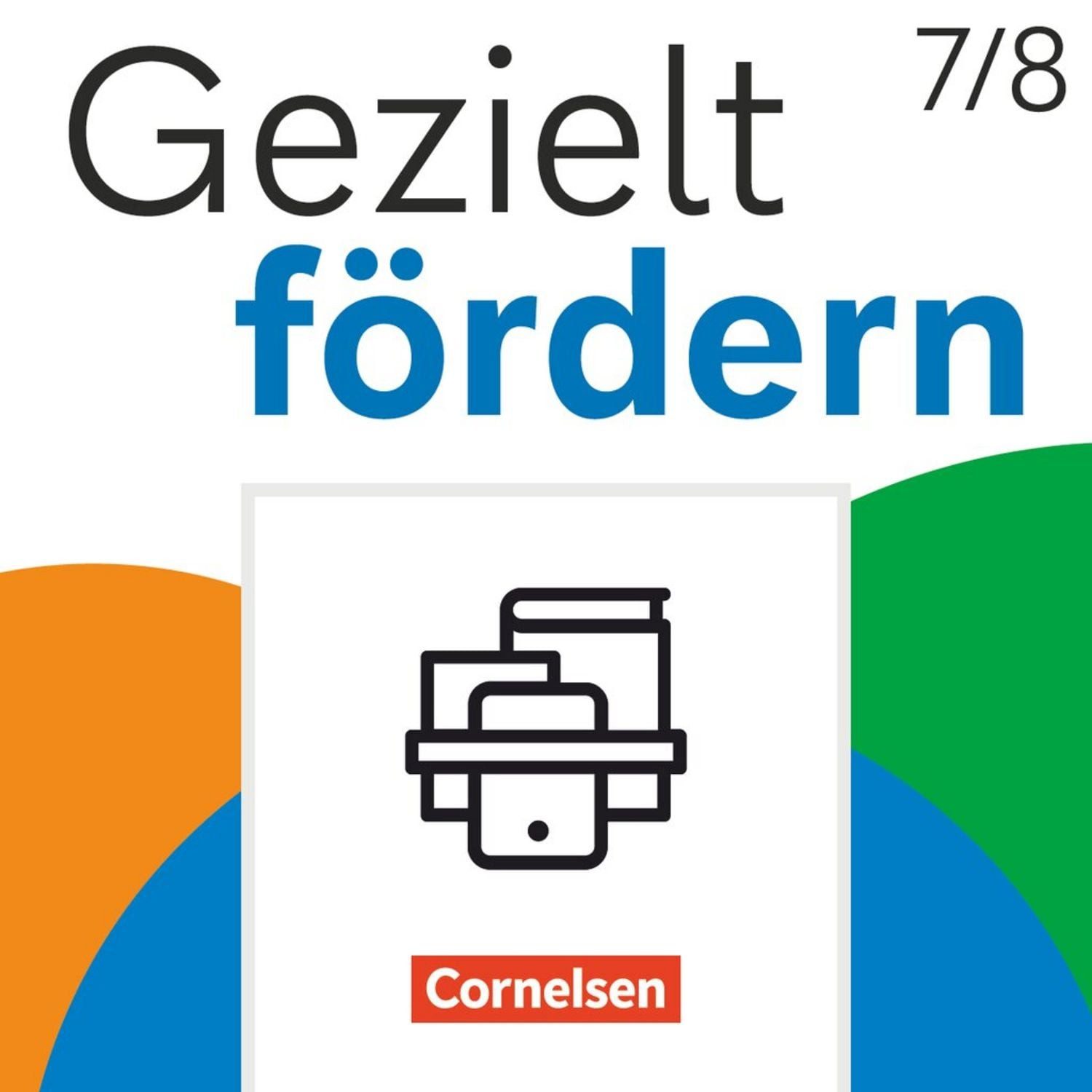 Gezielt fördern - Lern- und Übungshefte Deutsch 2025 - 7./8. Schuljahr / diverse