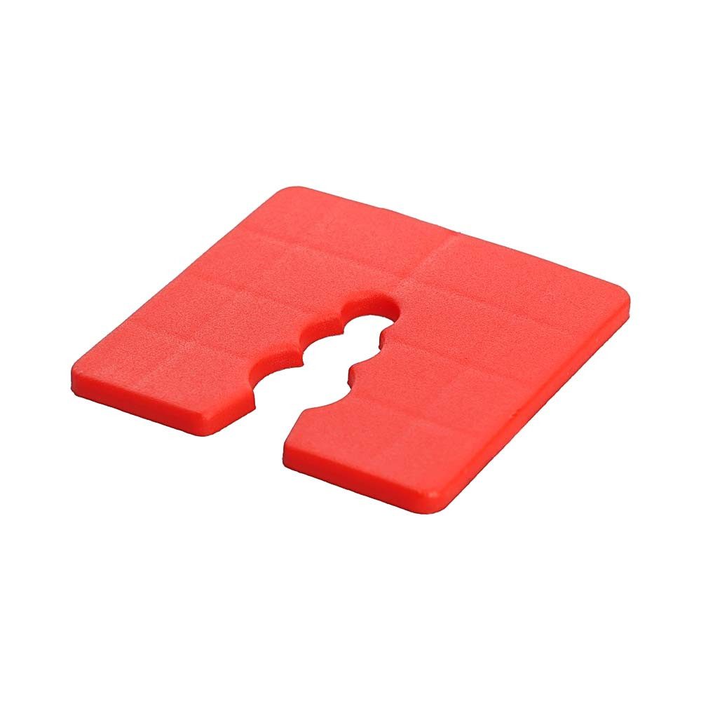 Klimas Distanzplatte Ausgleichsplättchen / Distanzpads – 50 × 50 mm (50-St) Polyethylen – Montage- & Abstandshalter
