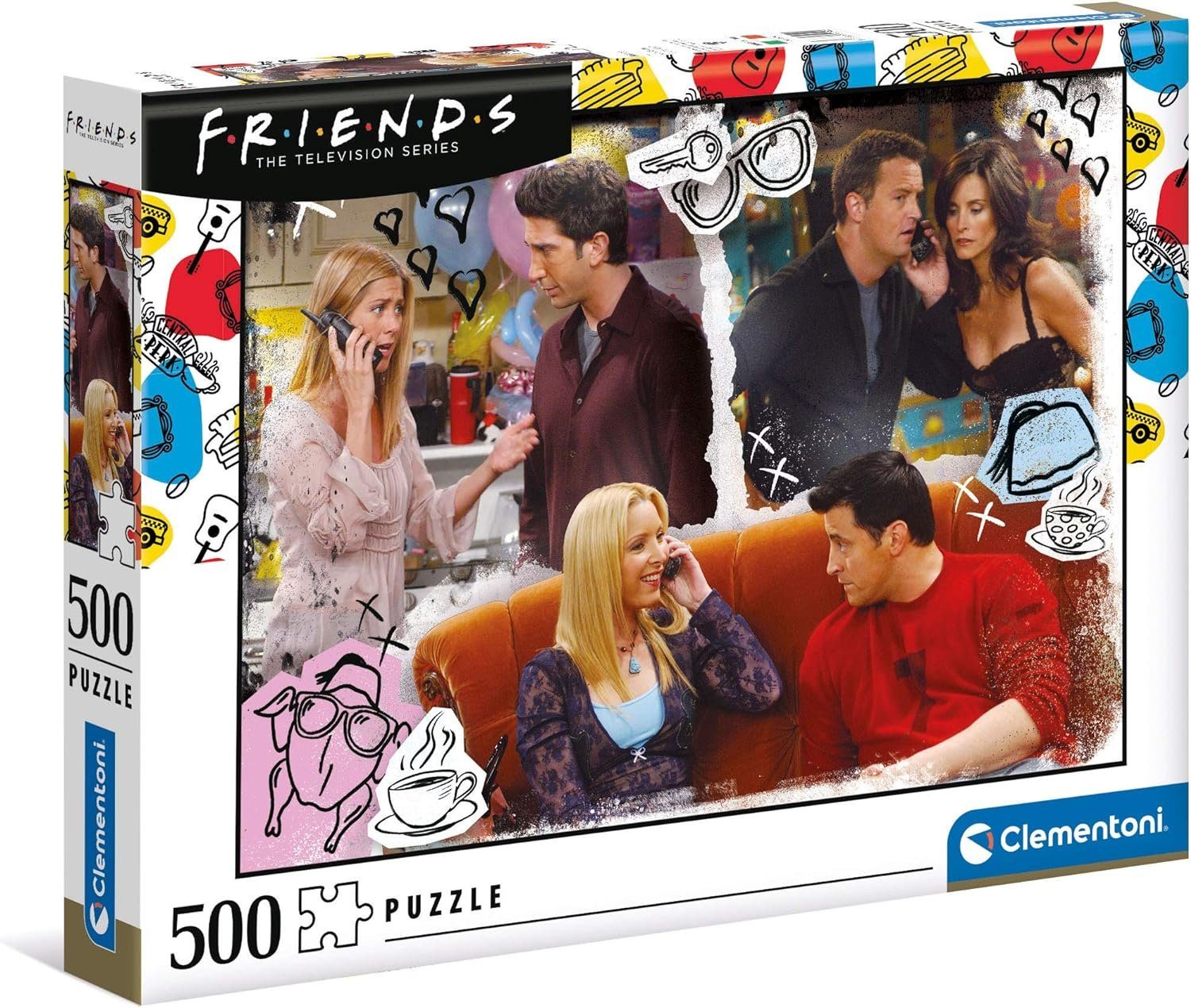 Clementoni® Puzzle Friends, 500 Puzzleteile