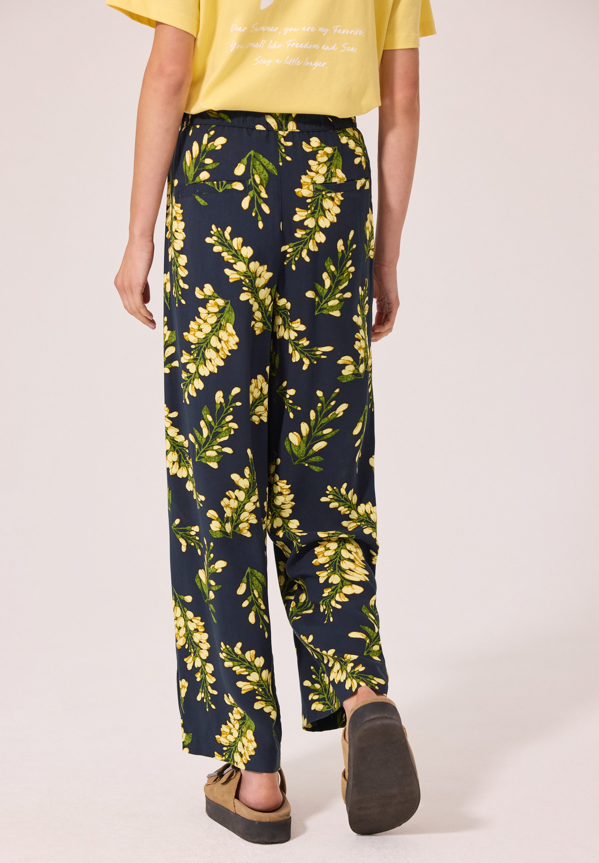STREET ONE STUDIO Stoffhose mit Elastikbund