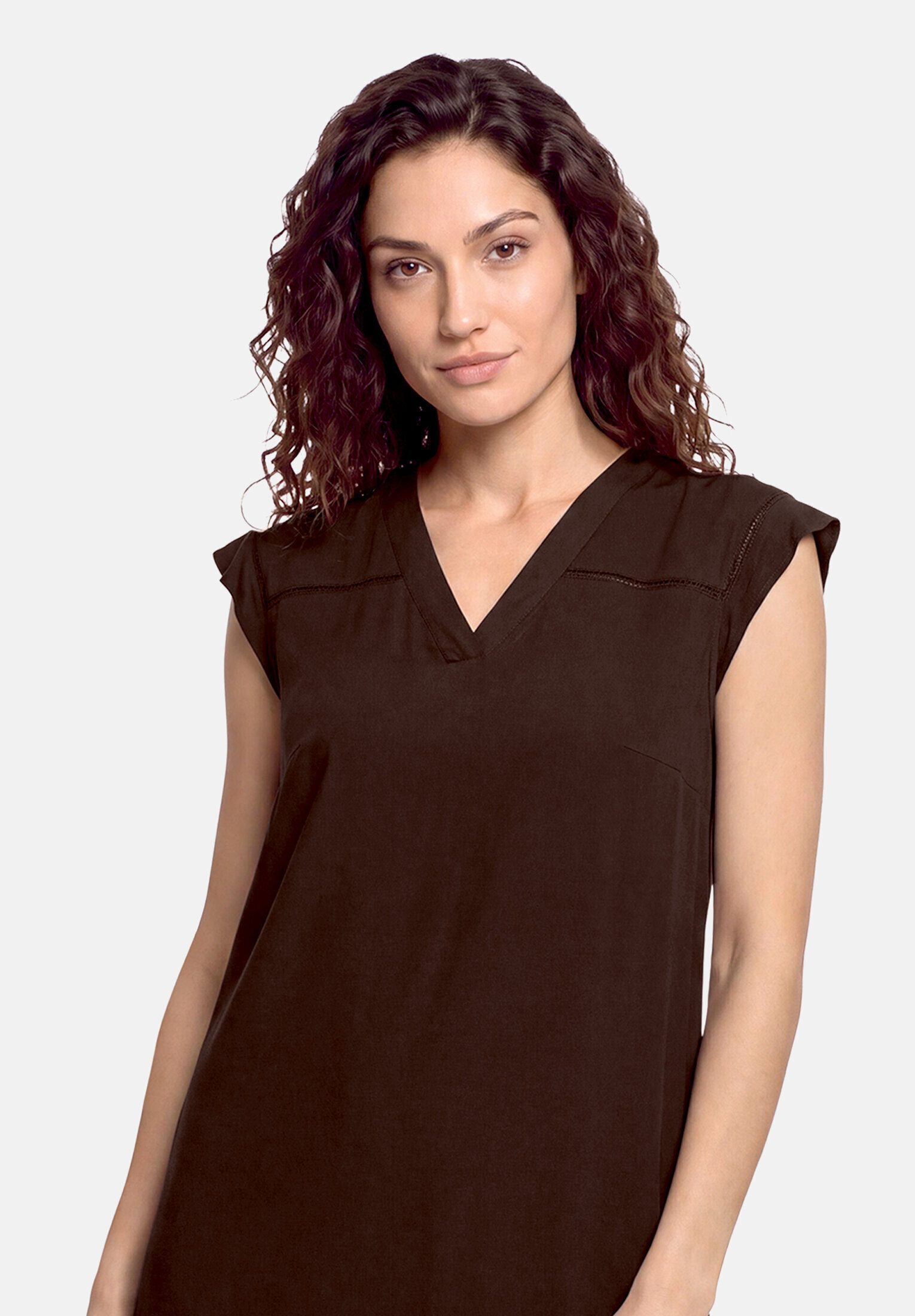 Cartoon Druckkleid Damen mit Flügelärmeln