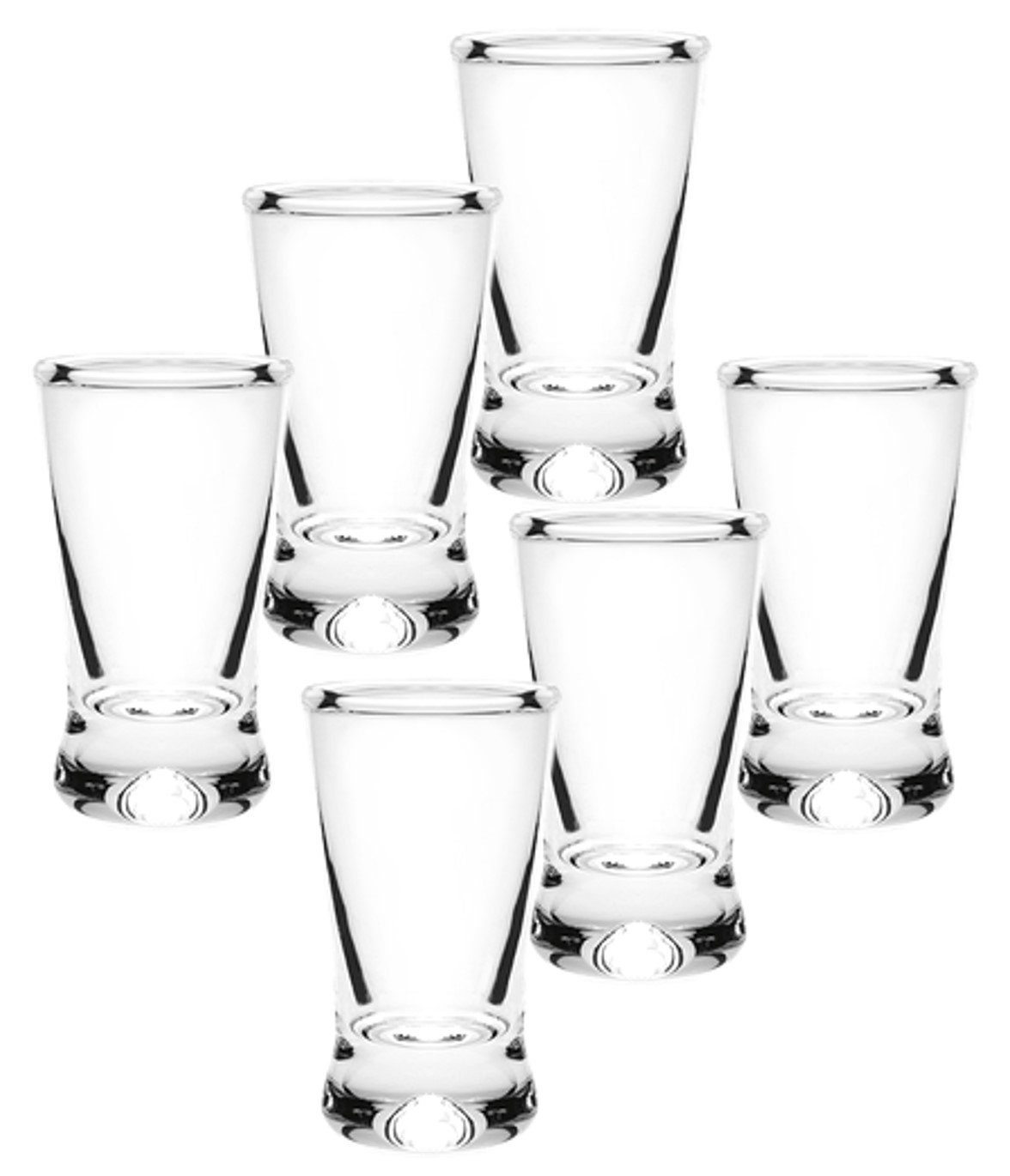Schnapsglas Schnapsgläser Stamper Shotgläser Florina 25ml - 6 Stück
